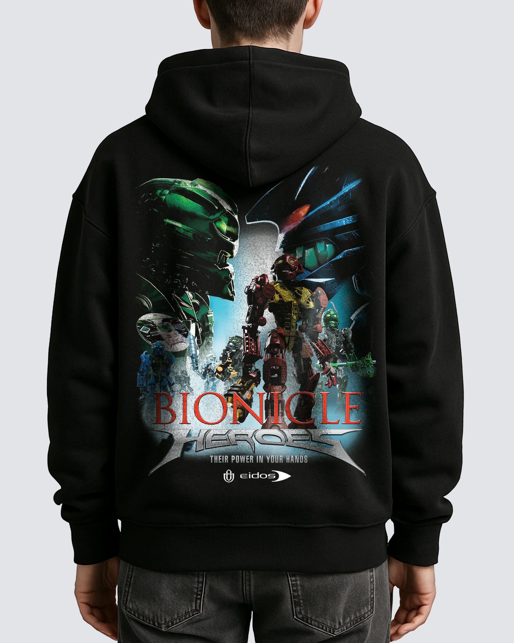 Video Games 'Bionicle Heroes' Oversized Hoodie