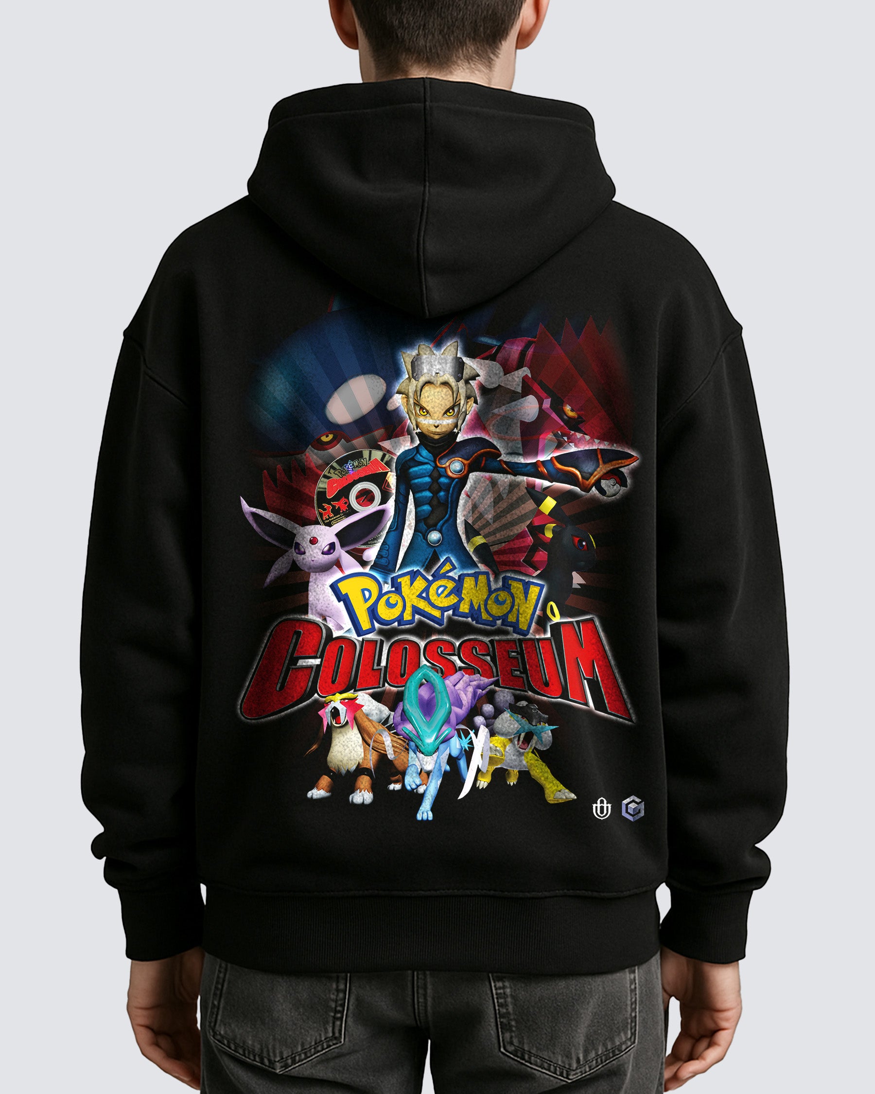 Video Games 'Pokemon Colosseum' Oversized Hoodie