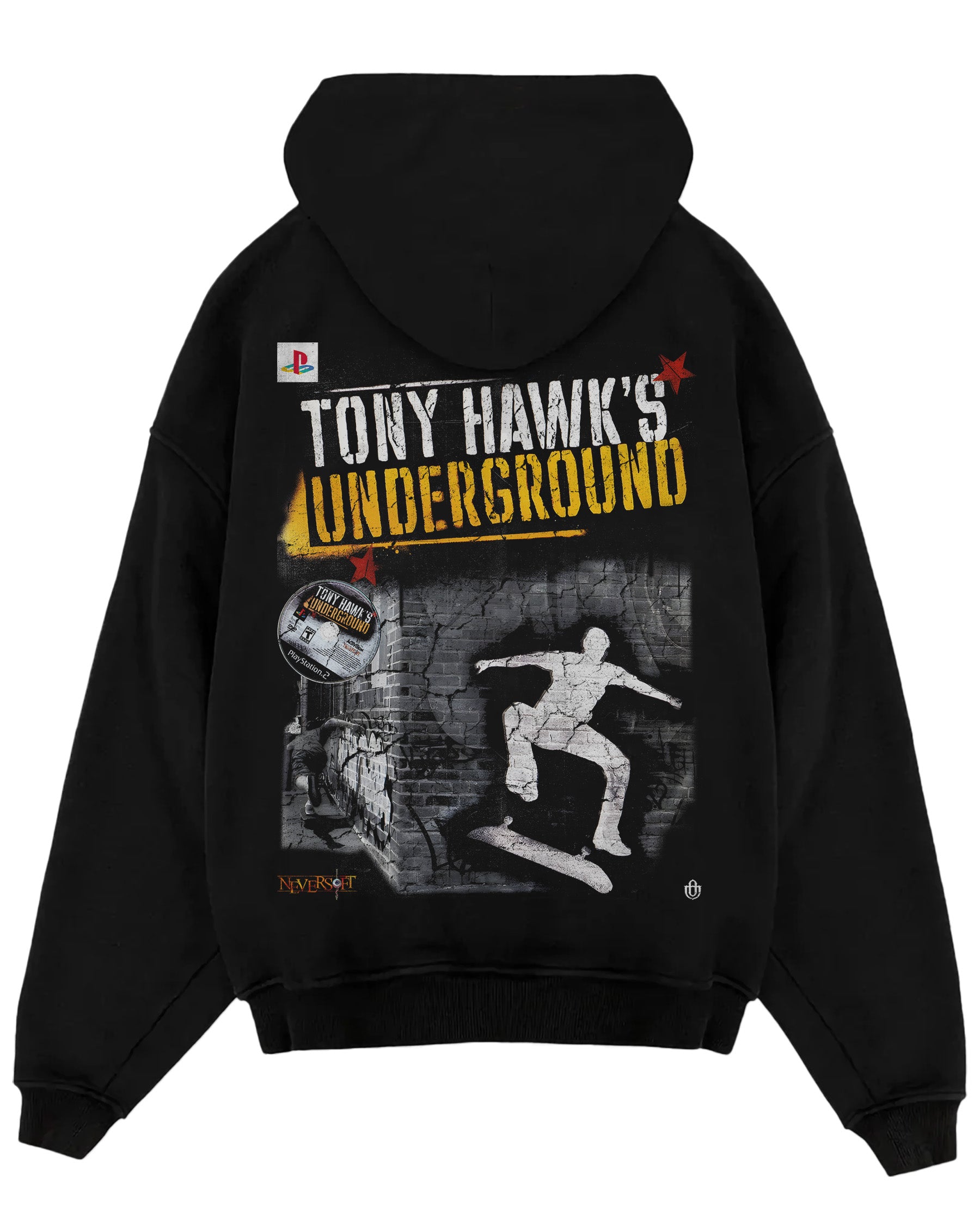 Video Games 'Tony Hawk's Underground' Oversized Hoodie