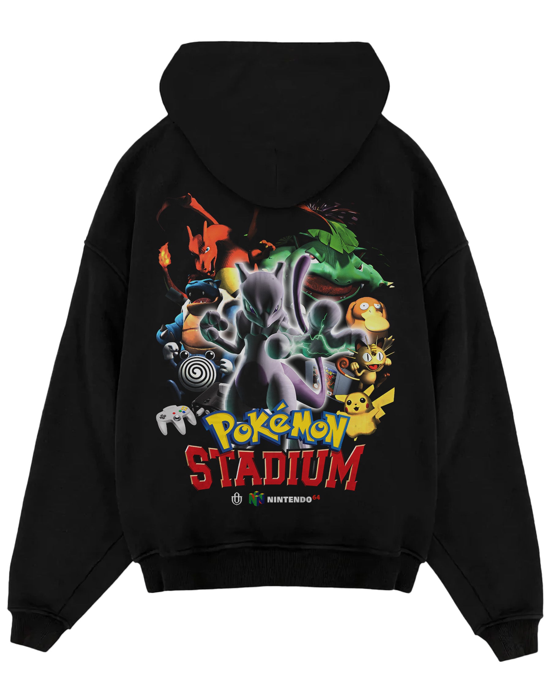 Video Games 'Pokemon Stadium' Oversized Hoodie