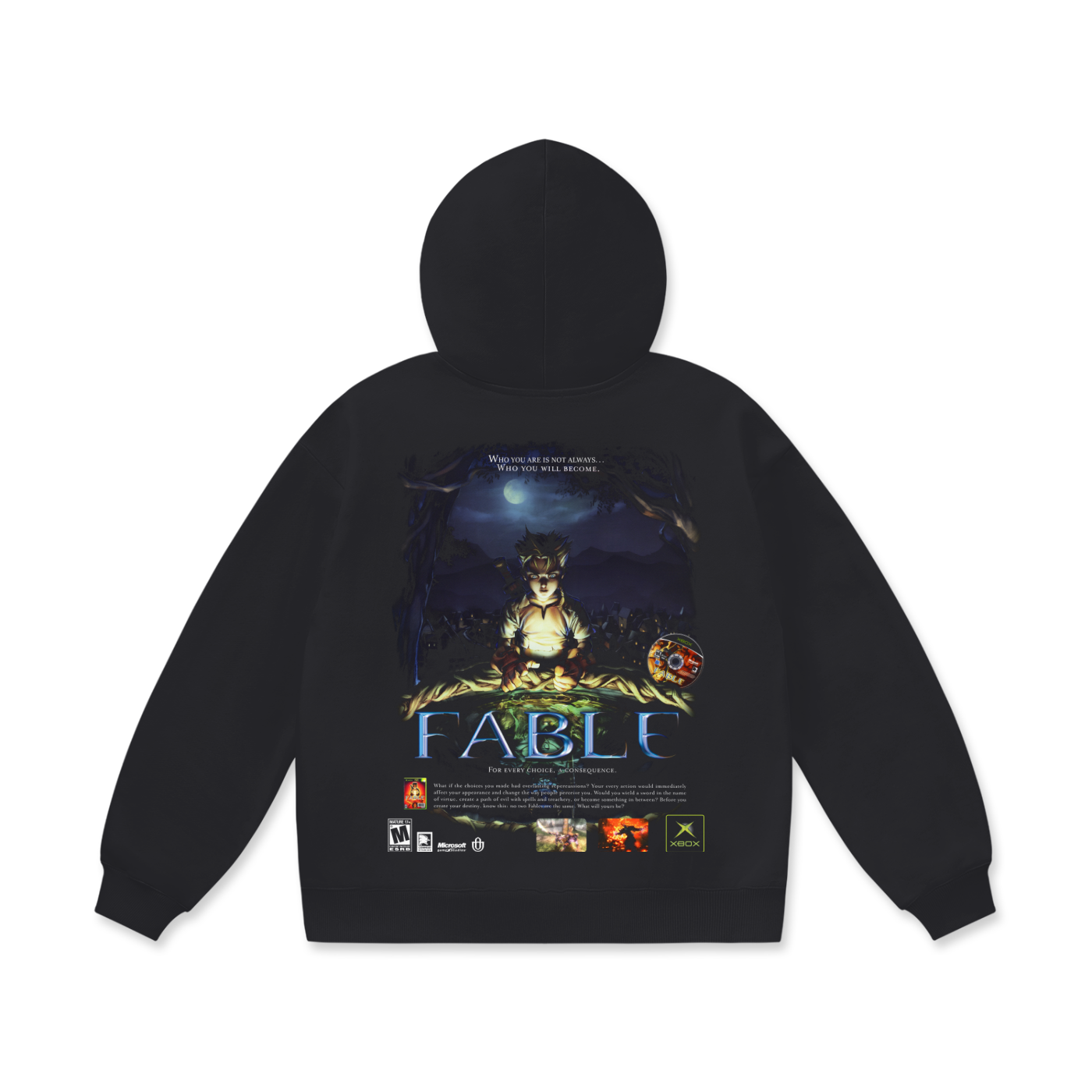 Video Games 'Fable' Oversized Hoodie