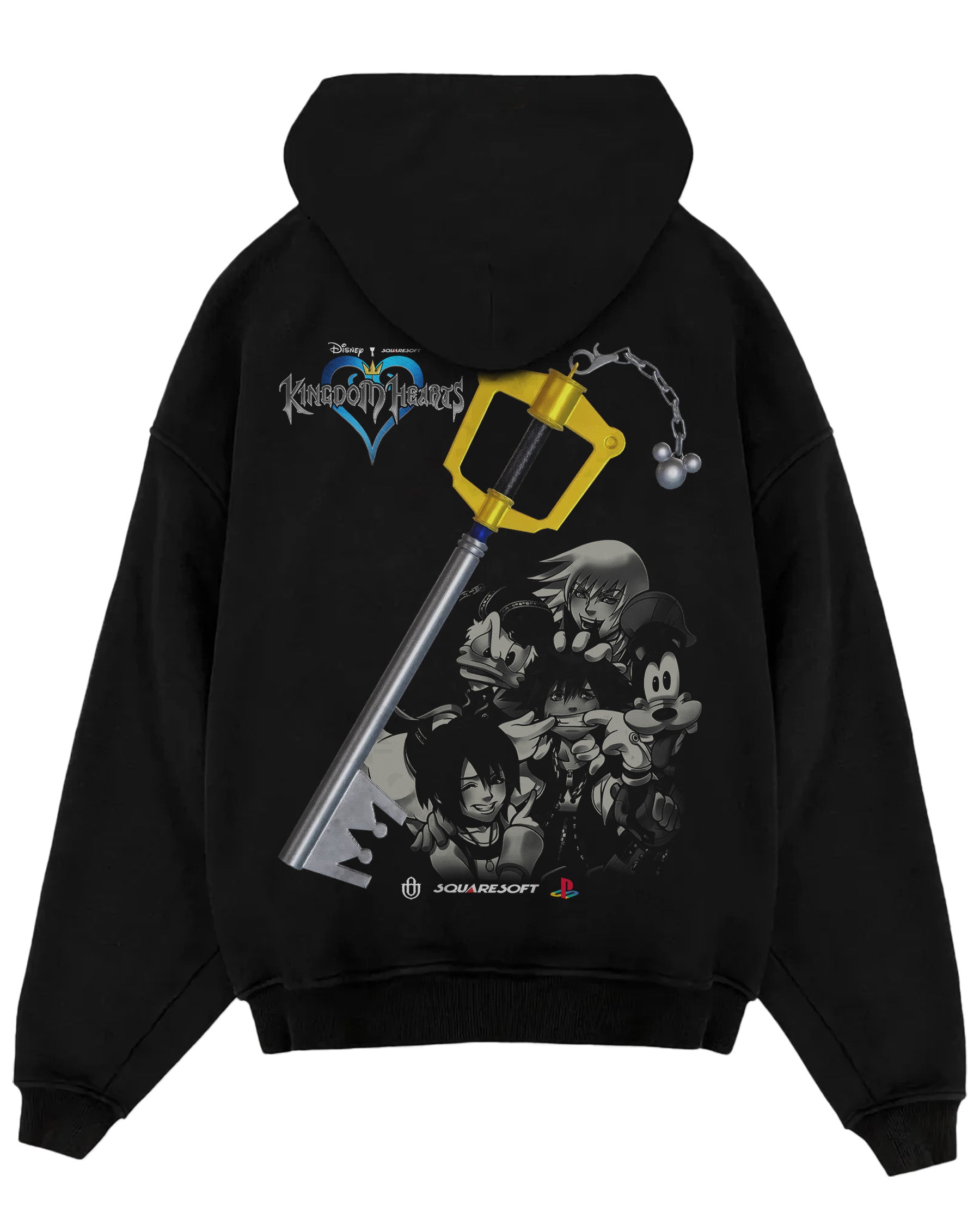 Video Games 'Kingdom Hearts - Keyblade' Oversized Hoodie