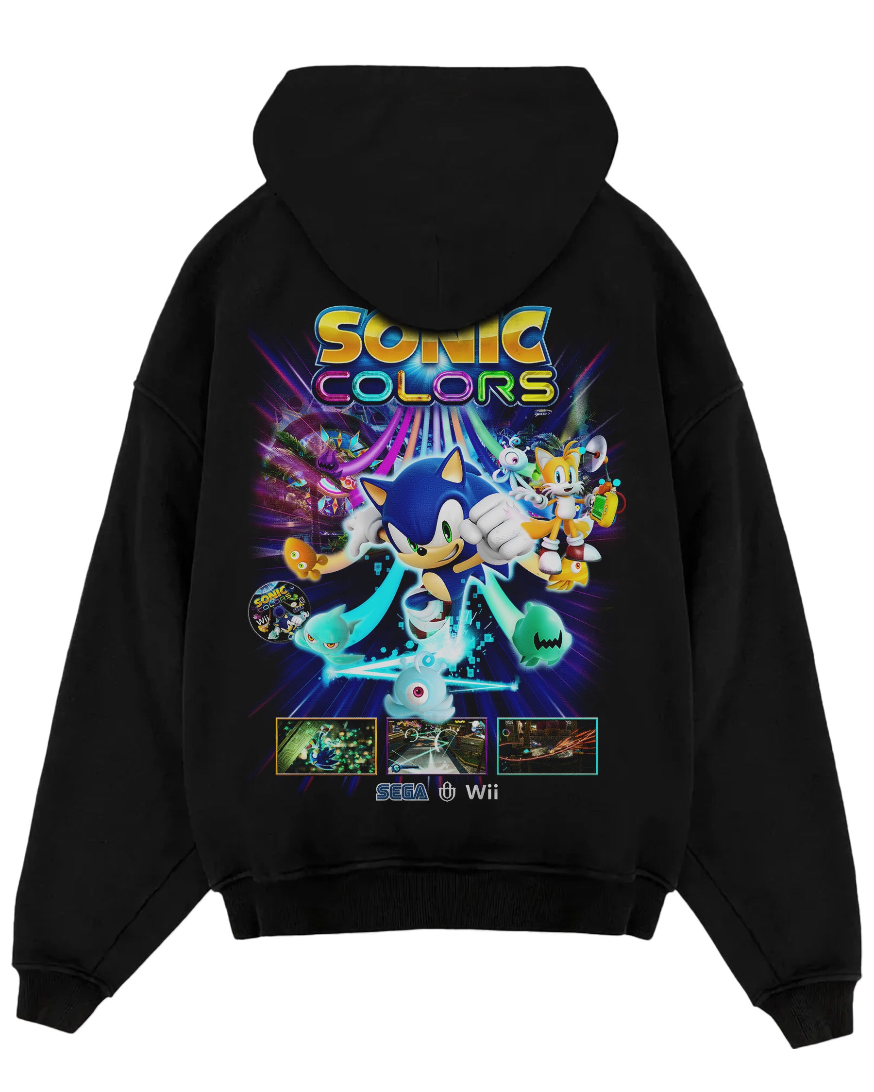 Video Games 'Sonic Colors' Oversized Hoodie
