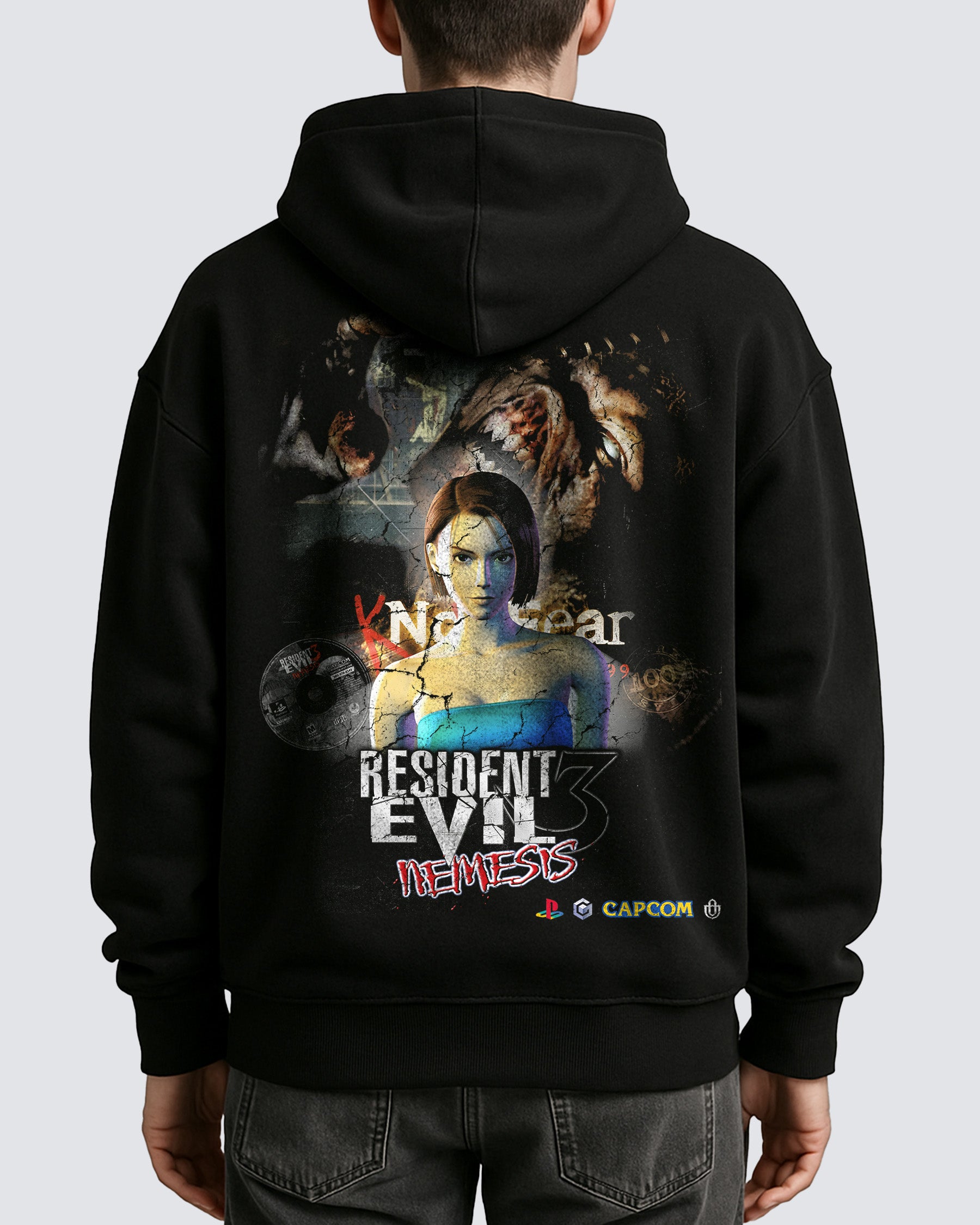 Video Games 'Resident Evil 3: Nemesis' Oversized Hoodie
