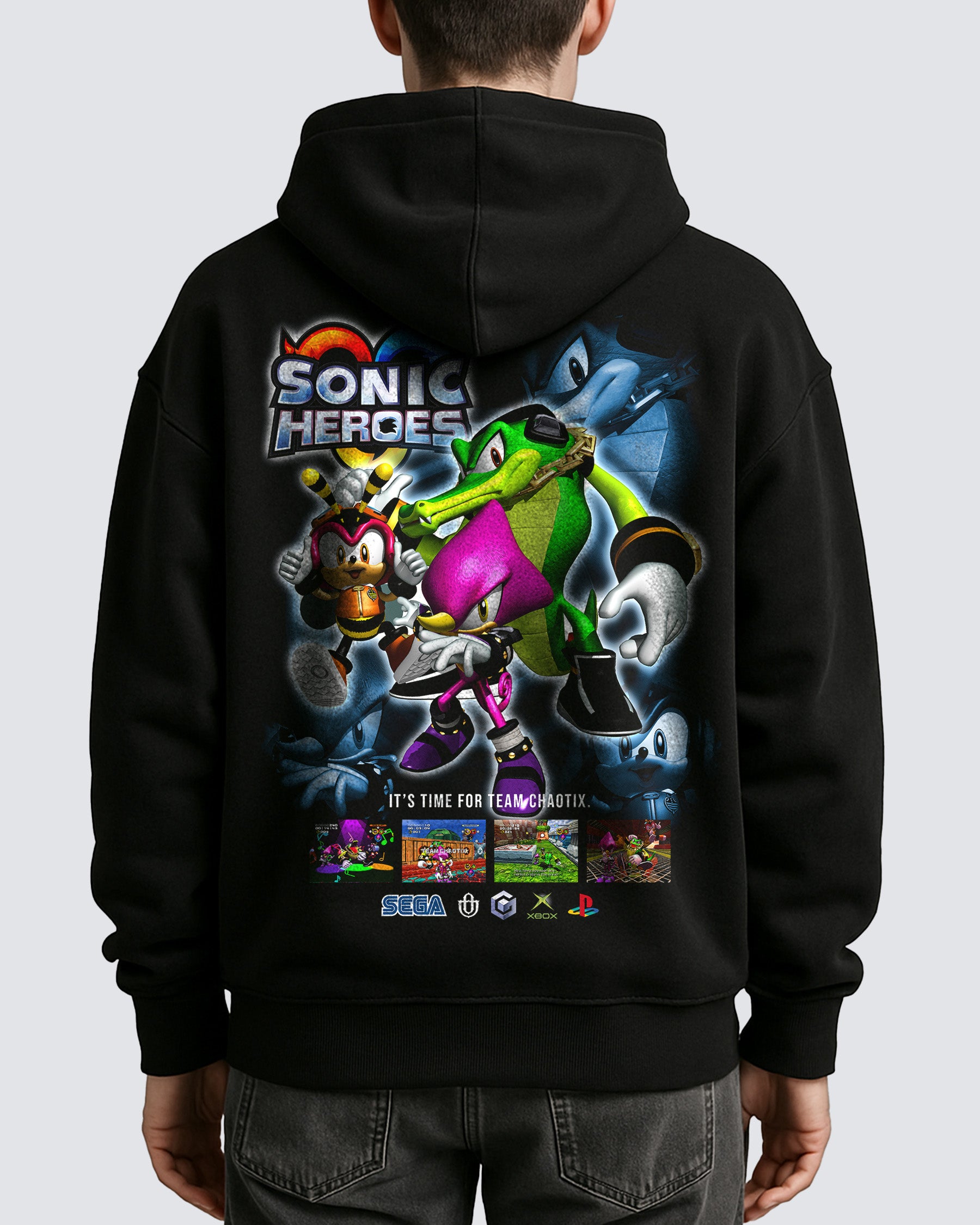 Video Games 'Sonic Heroes: Team Chaotix' Oversized Hoodie