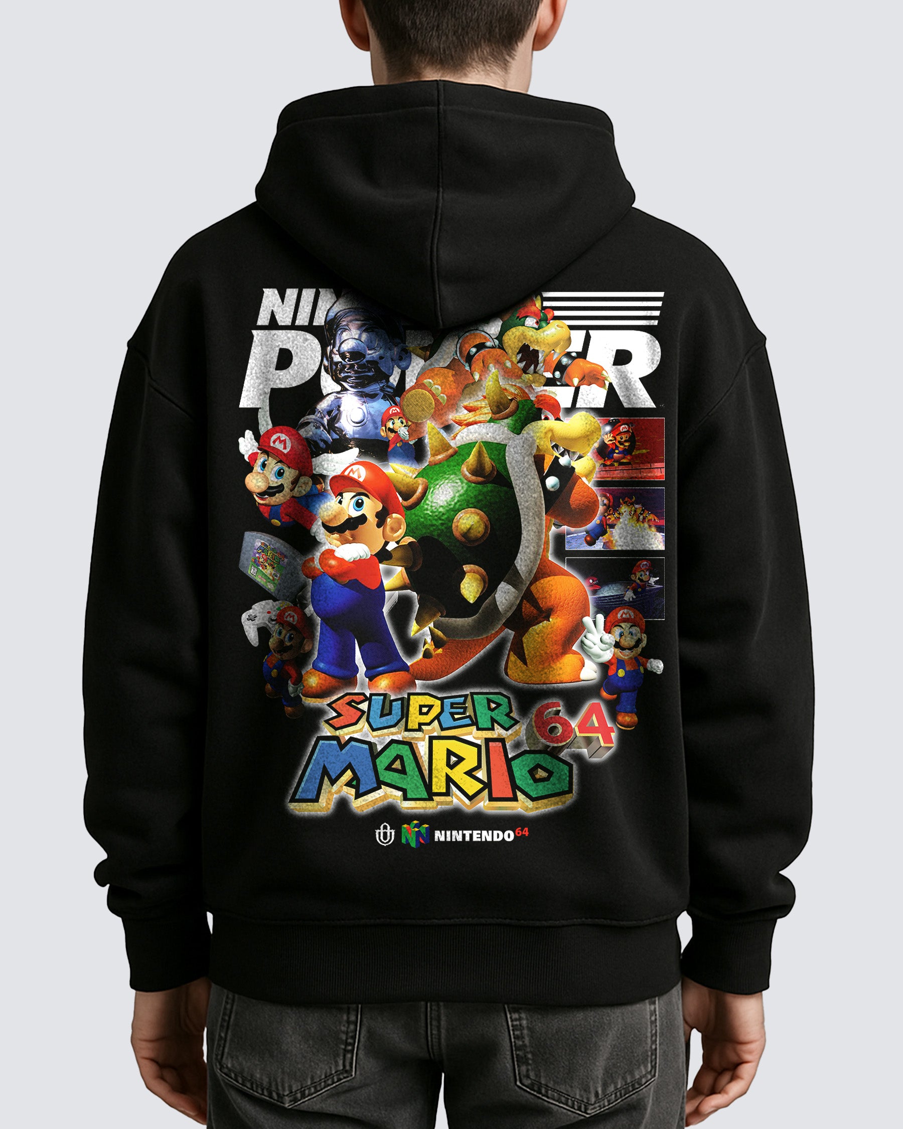 Video Games 'Super Mario 64 v2' Oversized Hoodie