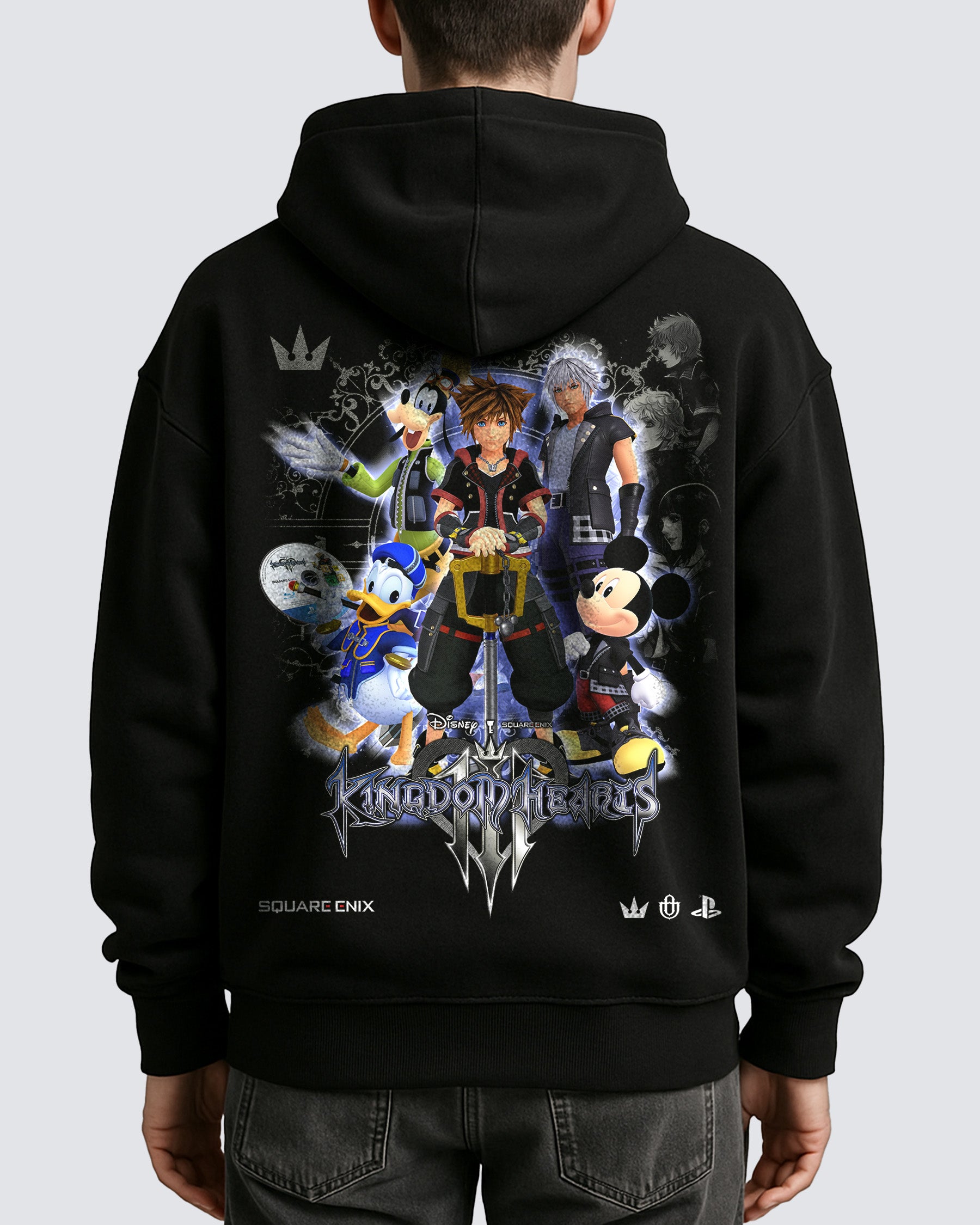 Video Games 'Kingdom Hearts III' Oversized Hoodie
