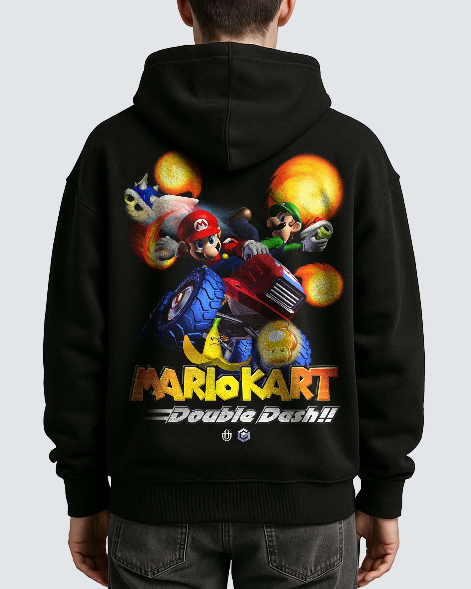 Video Games 'Mario Kart Double Dash' Oversized Hoodie