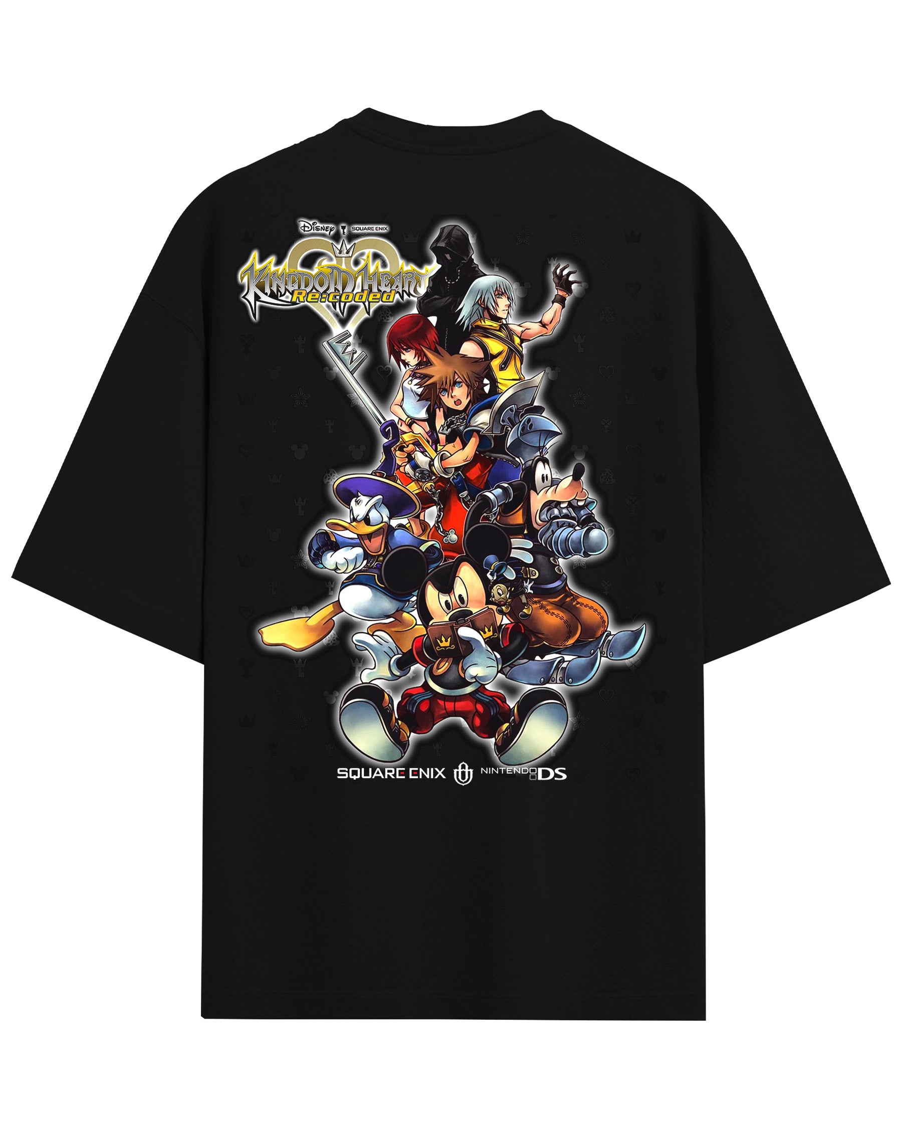 Video Games 'Kingdom Hearts Re:Coded' Back T-Shirt