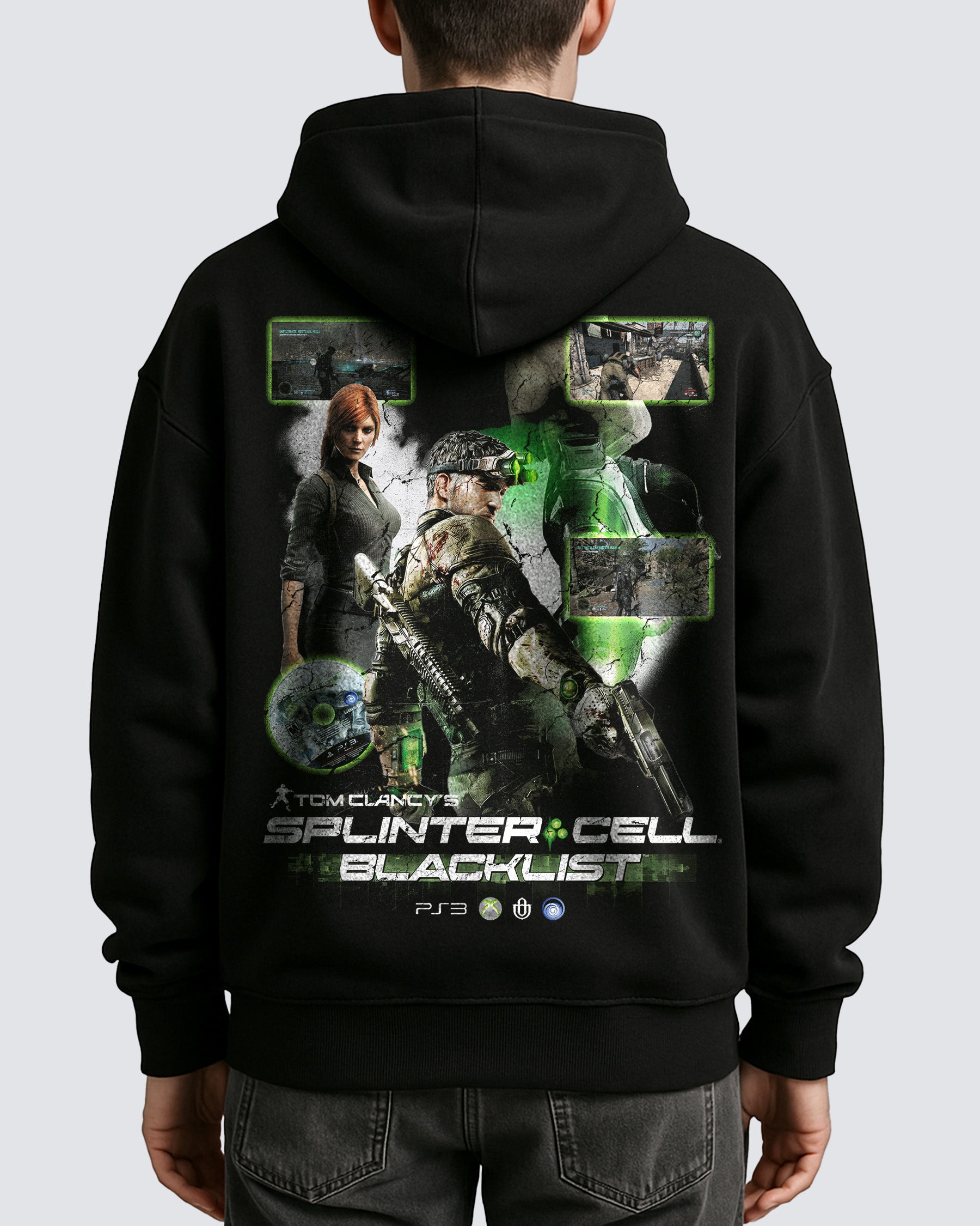 Video Games 'Tom Clancy's Splinter Cell: Blacklist' Oversized Hoodie