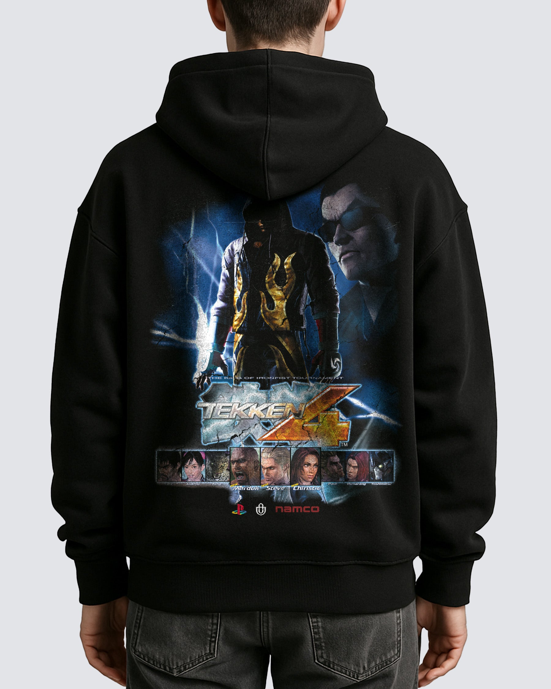 Video Games 'Tekken 4' Oversized Hoodie