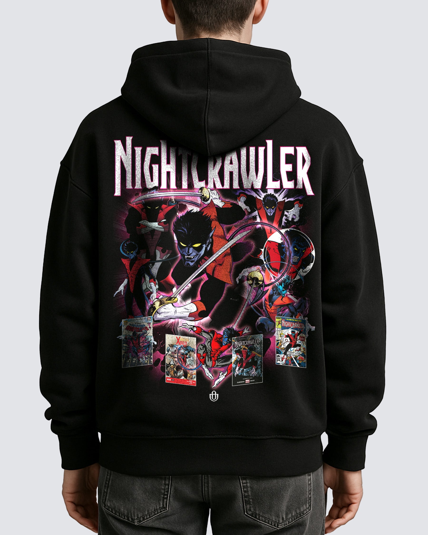 Comics 'Nightcrawler' Oversized Hoodie
