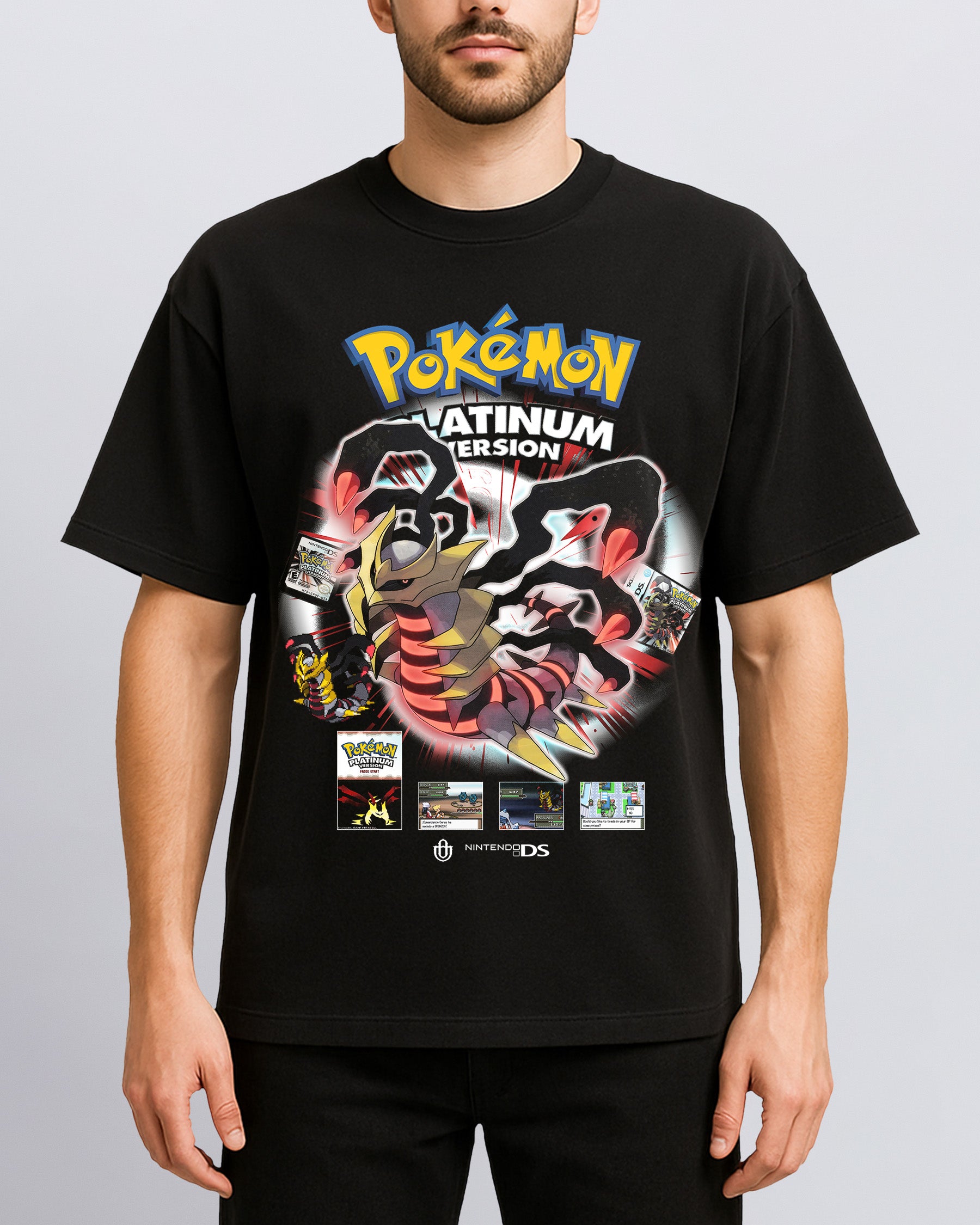Video Games 'PKMN Platinum Version' Front T-Shirt