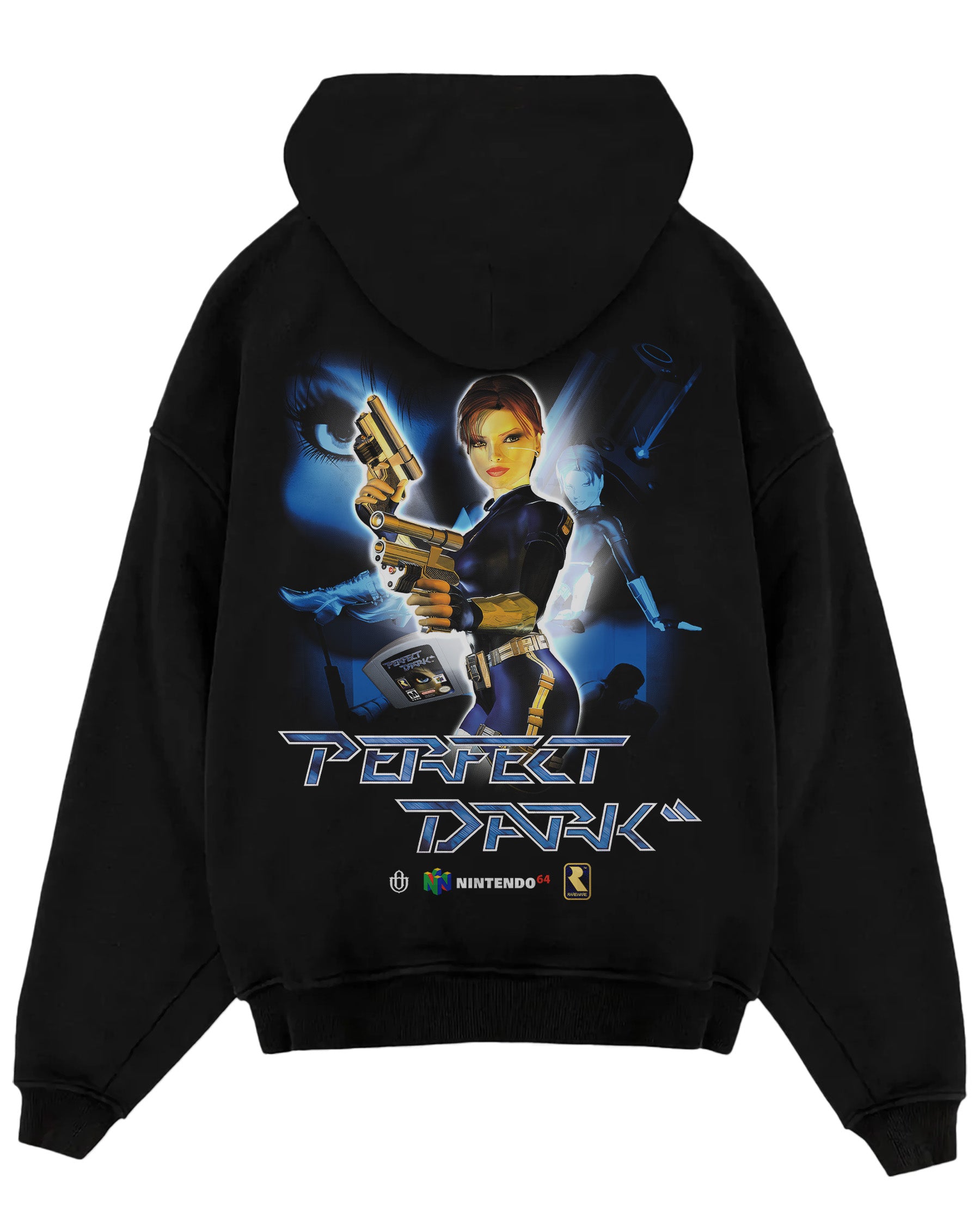 Video Games 'Perfect Dark 64' Oversized Hoodie