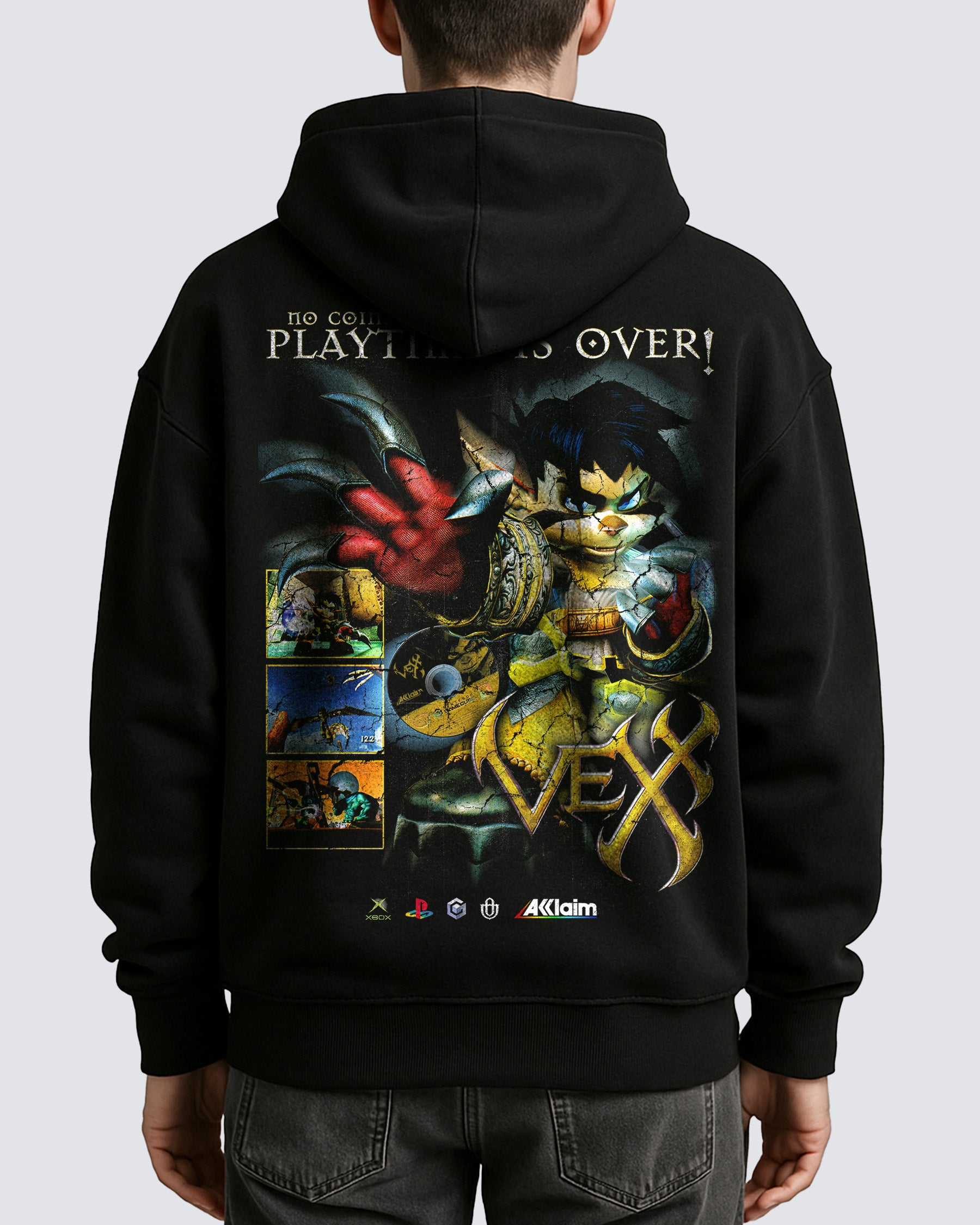 Video Games 'Vexx' Oversized Hoodie