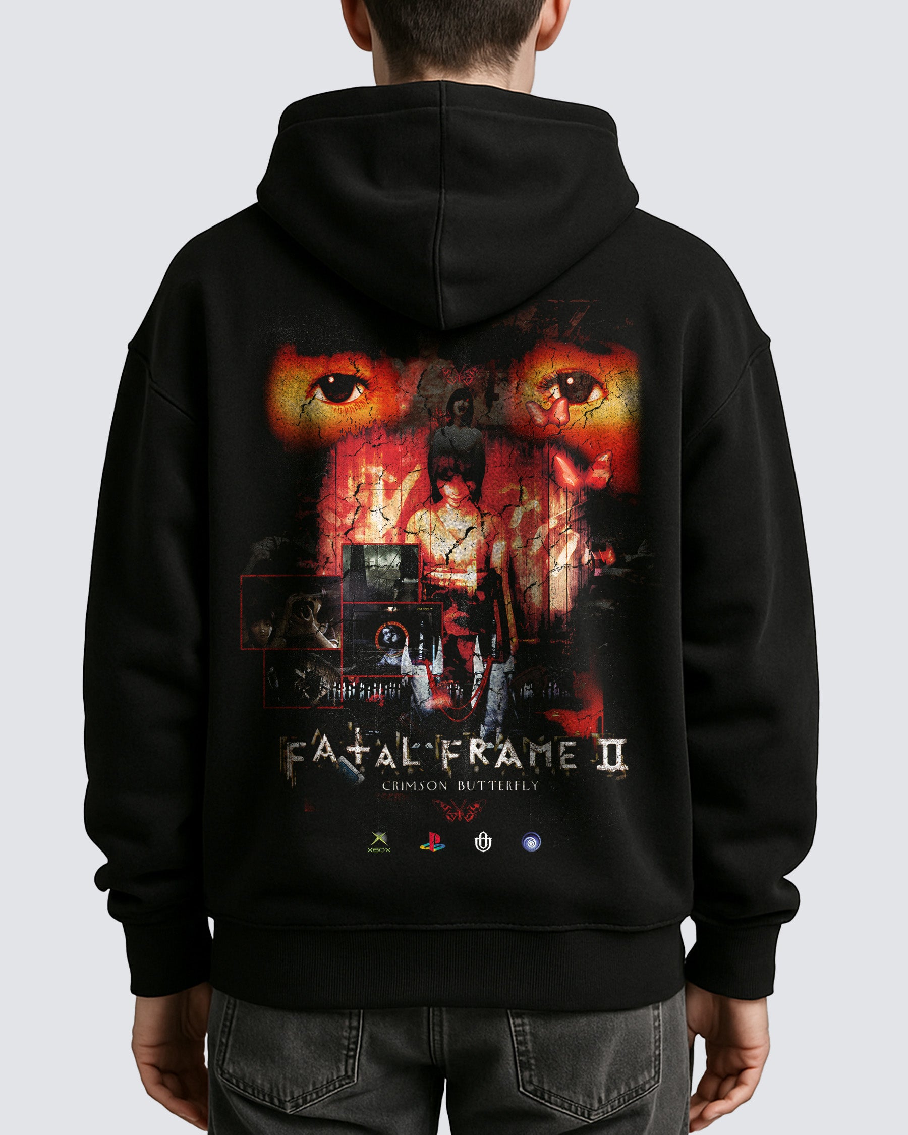 Video Games 'Fatal Frame II: Crimson Butterfly' Oversized Hoodie