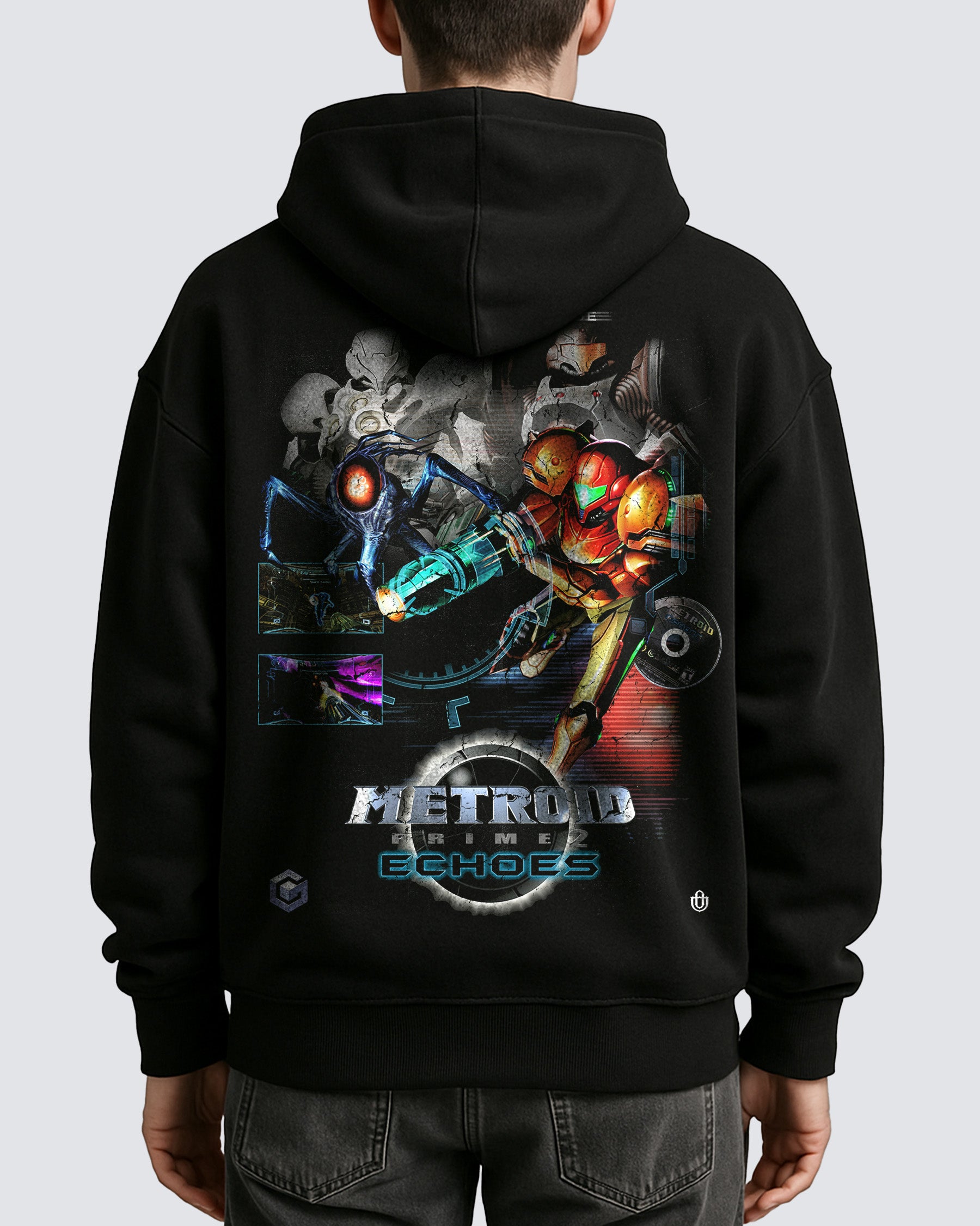 Video Games 'Metroid Prime 2: Echoes' Oversized Hoodie