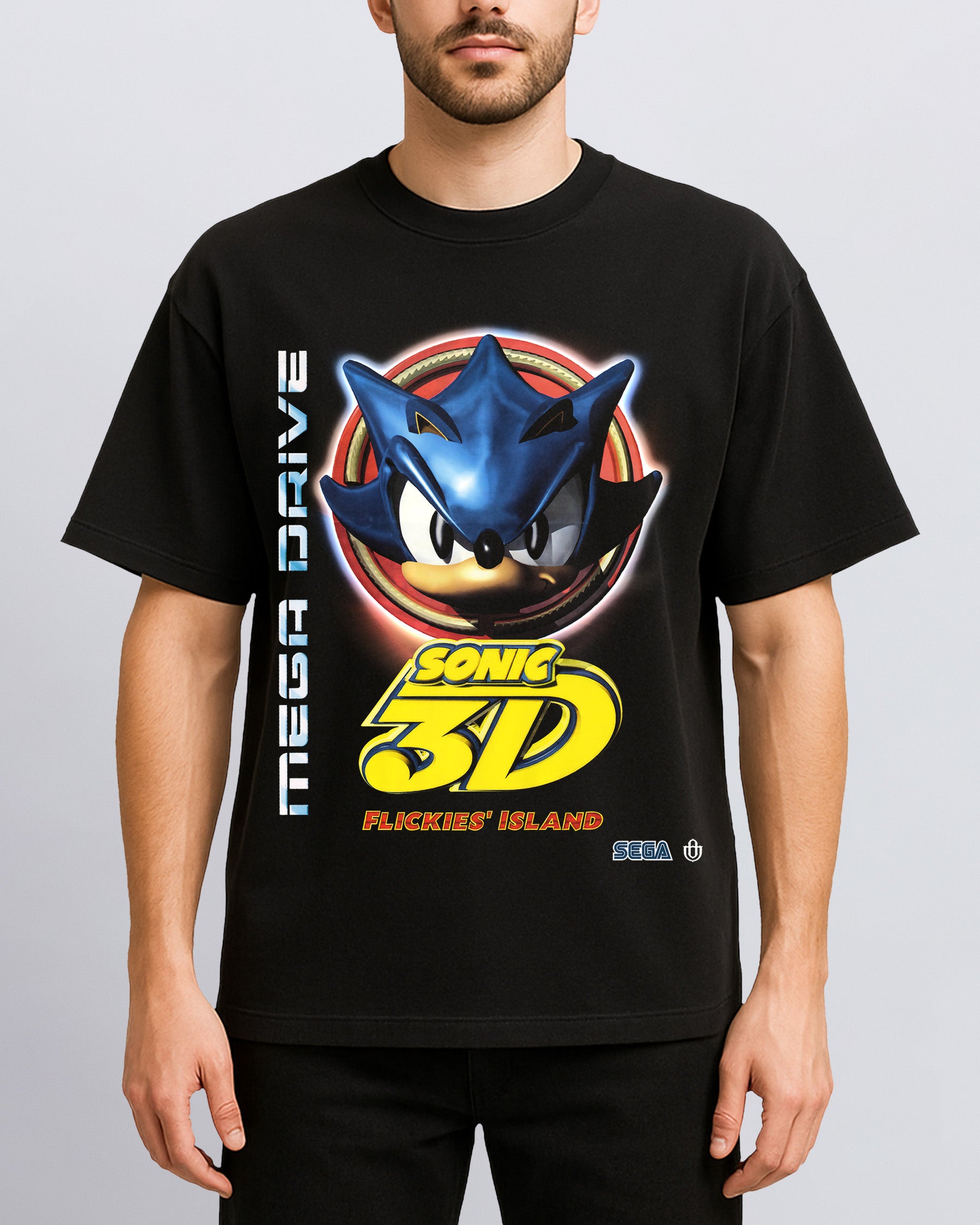 Video Games 'Sonic 3D Flickies' Island v1' Front T-Shirt