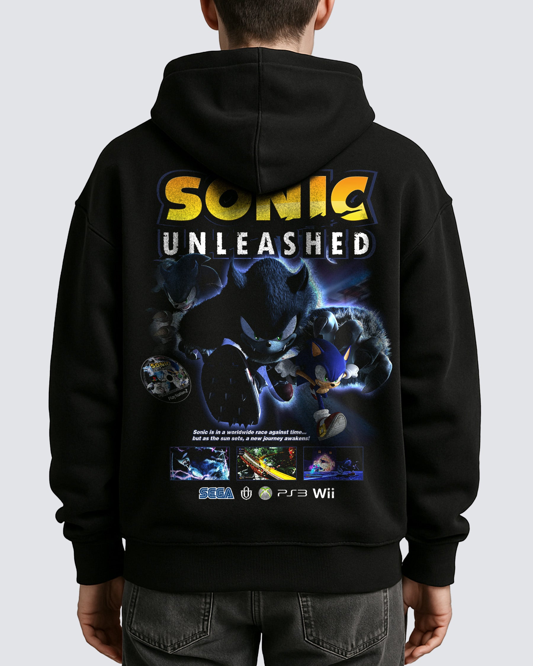 Video Games 'Sonic Unleashed' Hoodie