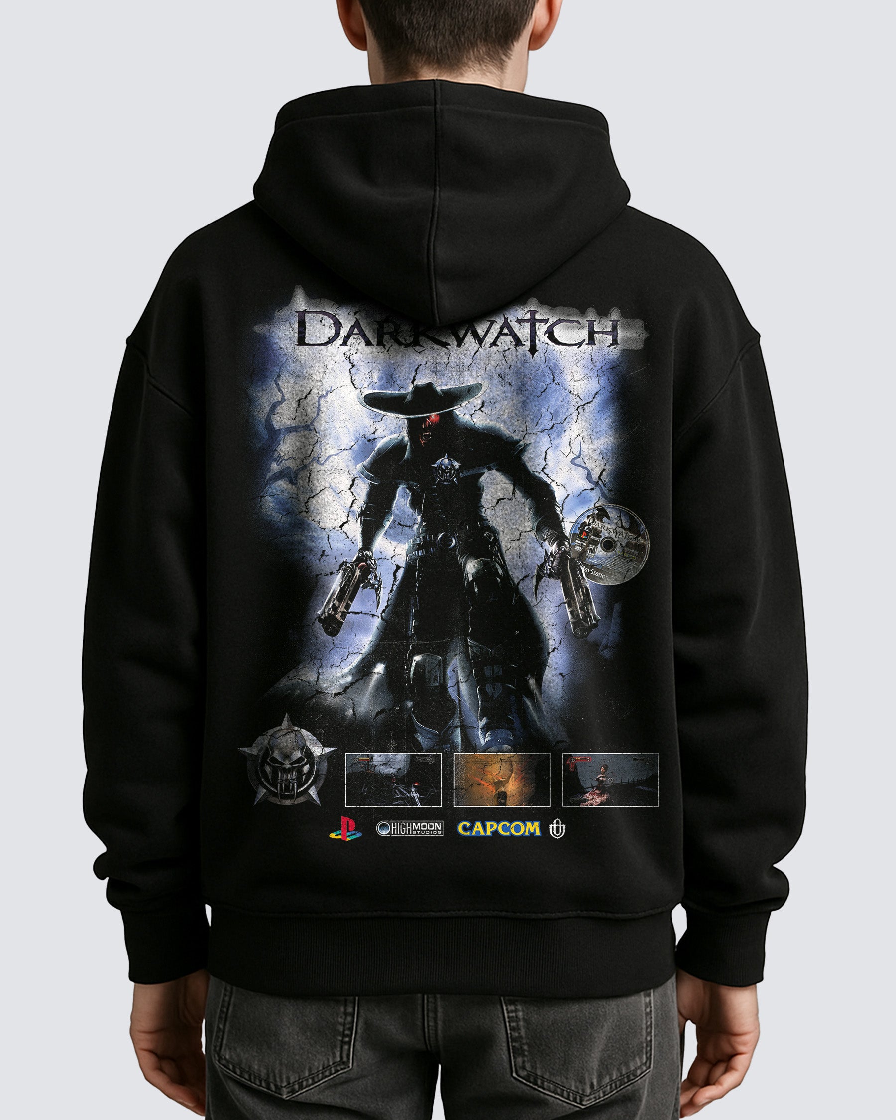 Video Games 'Darkwatch' Oversized Hoodie