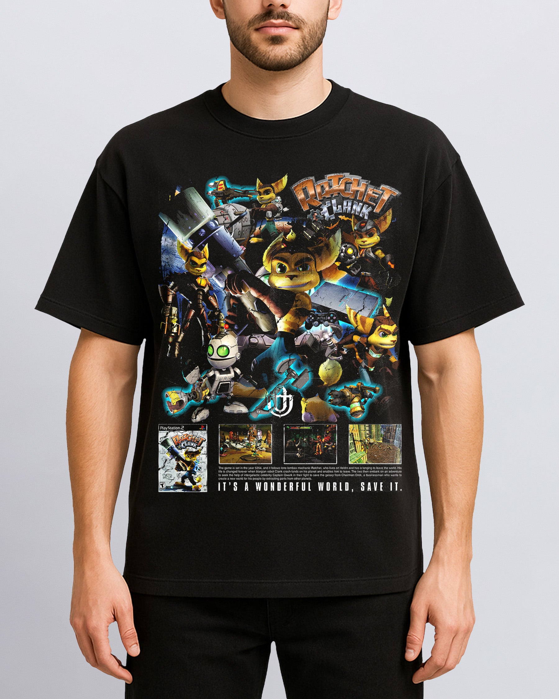 Video Games 'Ratchet & Clank' T-Shirt