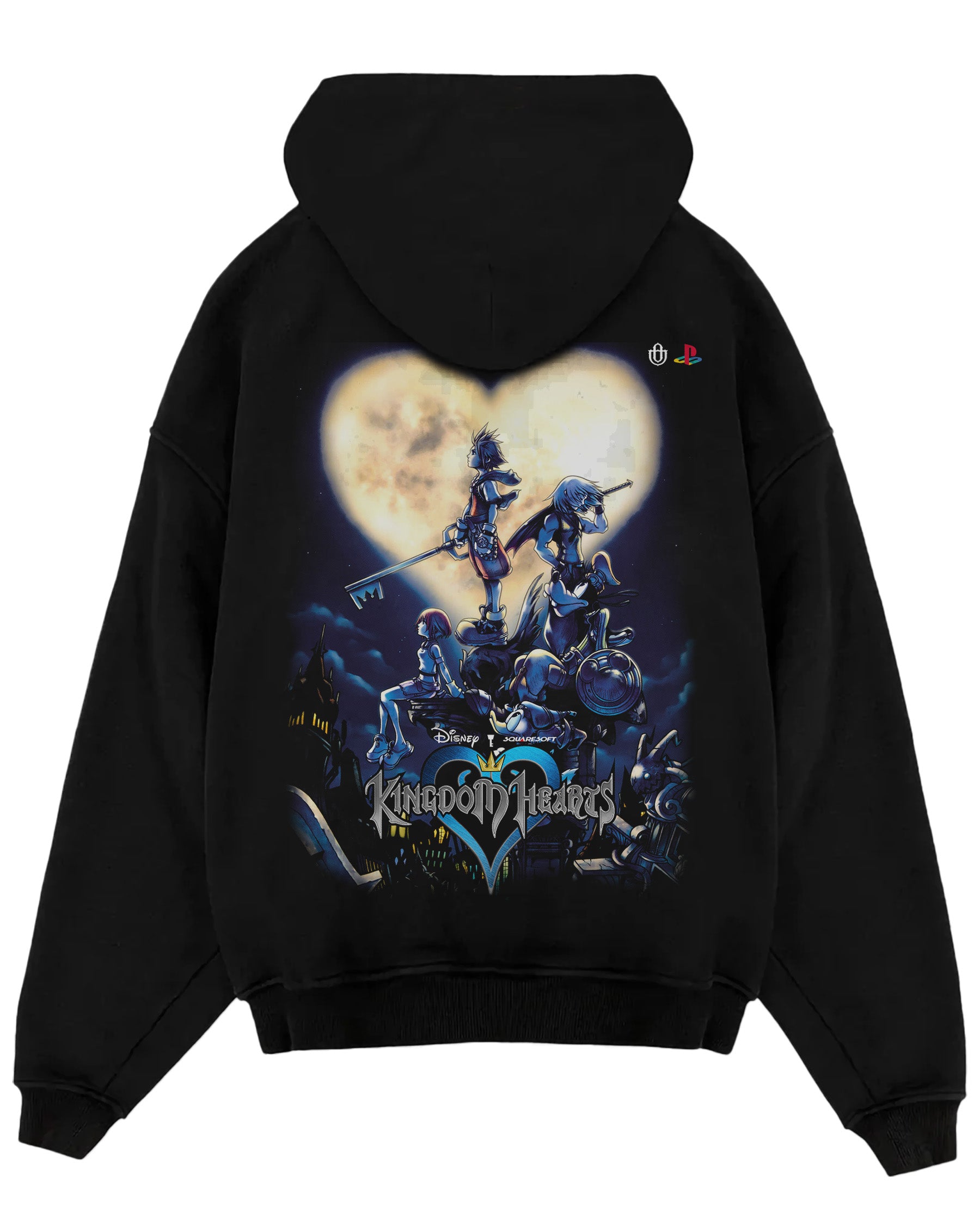 Video Games 'Kingdom Hearts' Oversized Hoodie