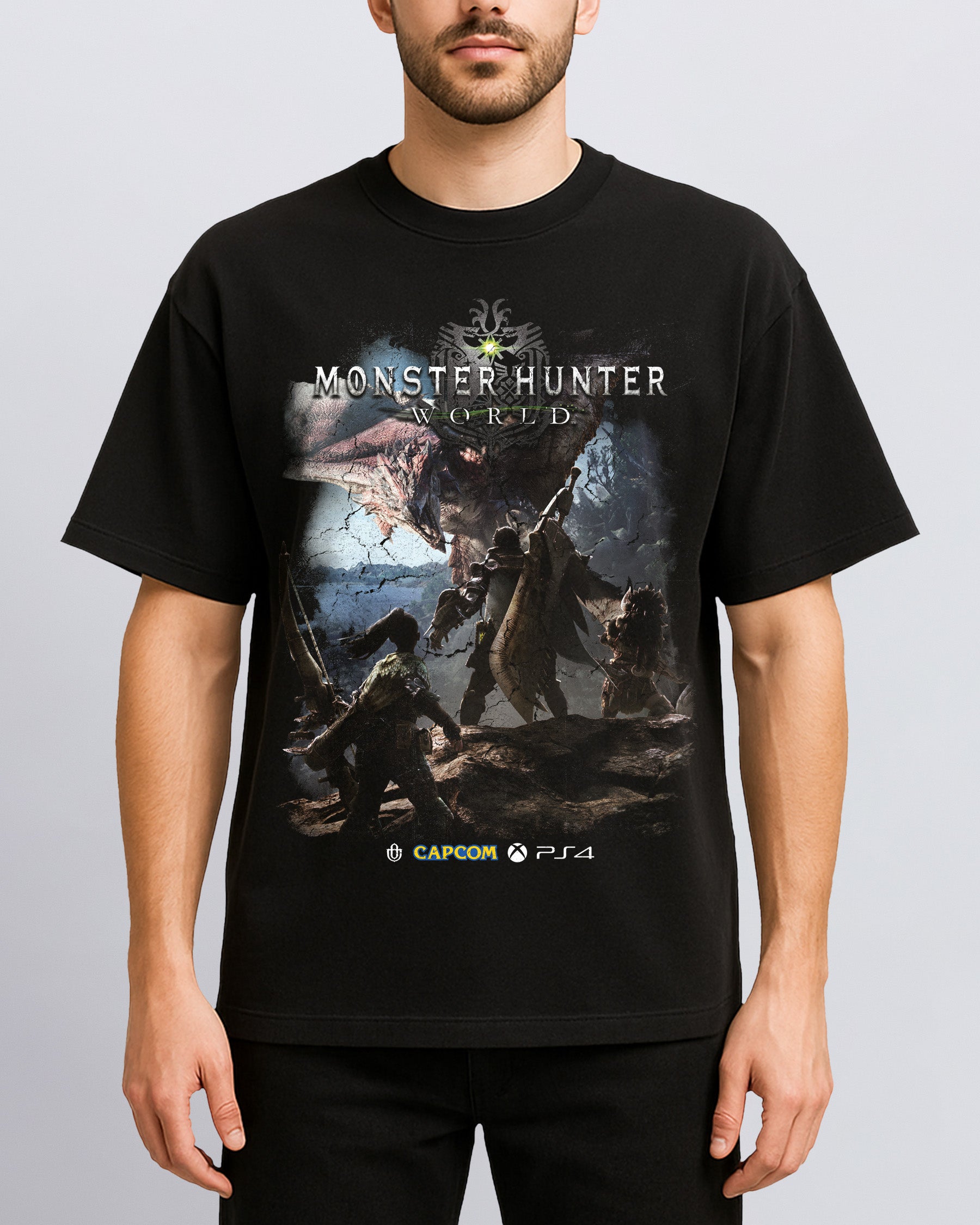 Video Games 'Monster Hunter World v1' T-Shirt