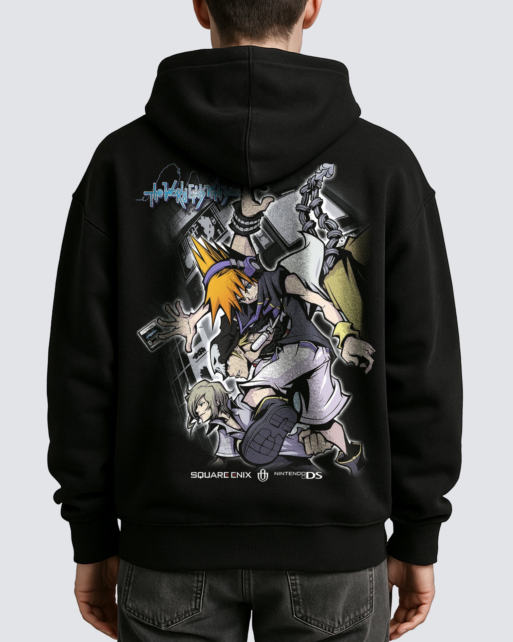 Video Games 'The World Ends With You' Oversized Hoodie