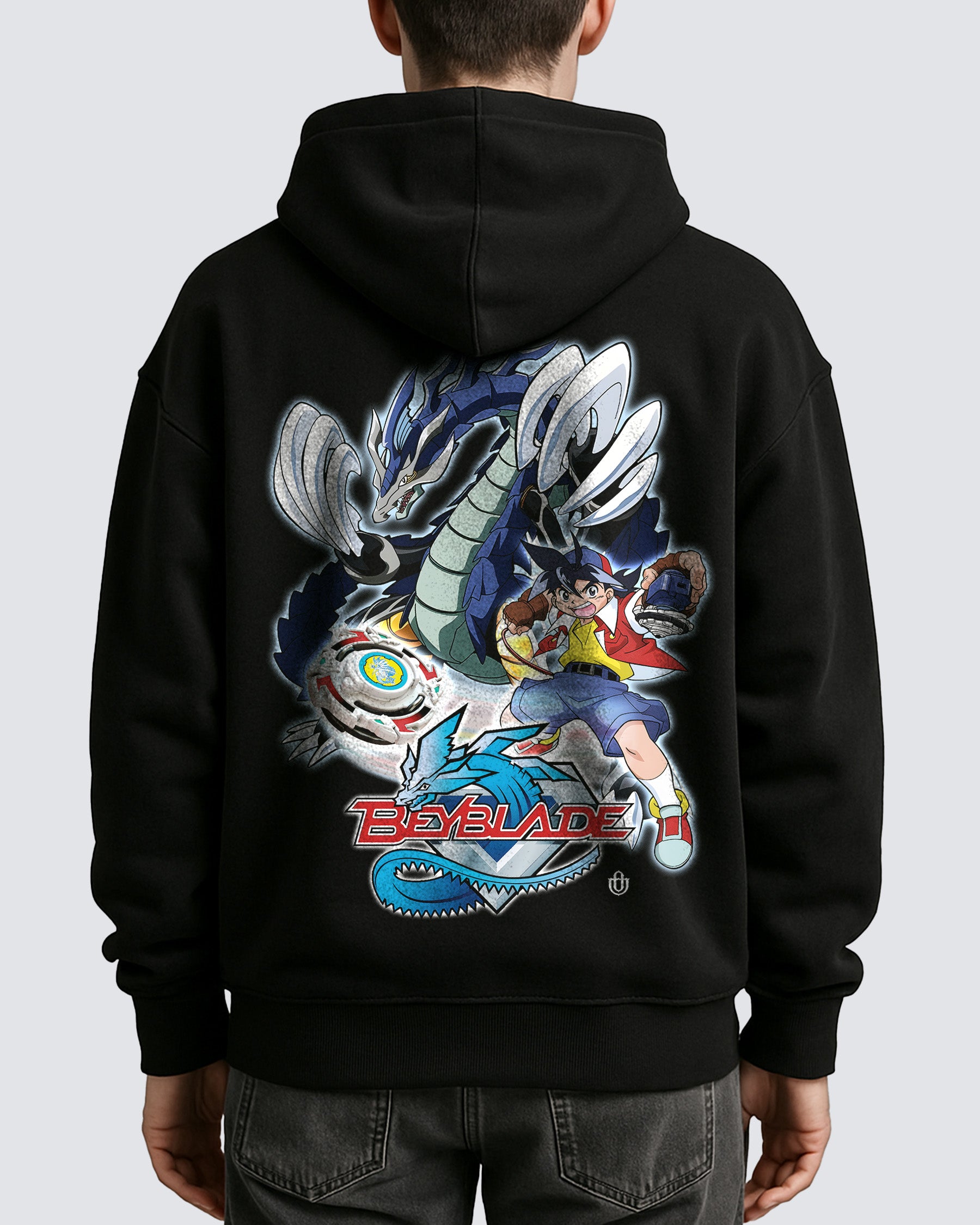 TV Shows 'Beyblade: Tyson & Dragoon' Oversized Hoodie