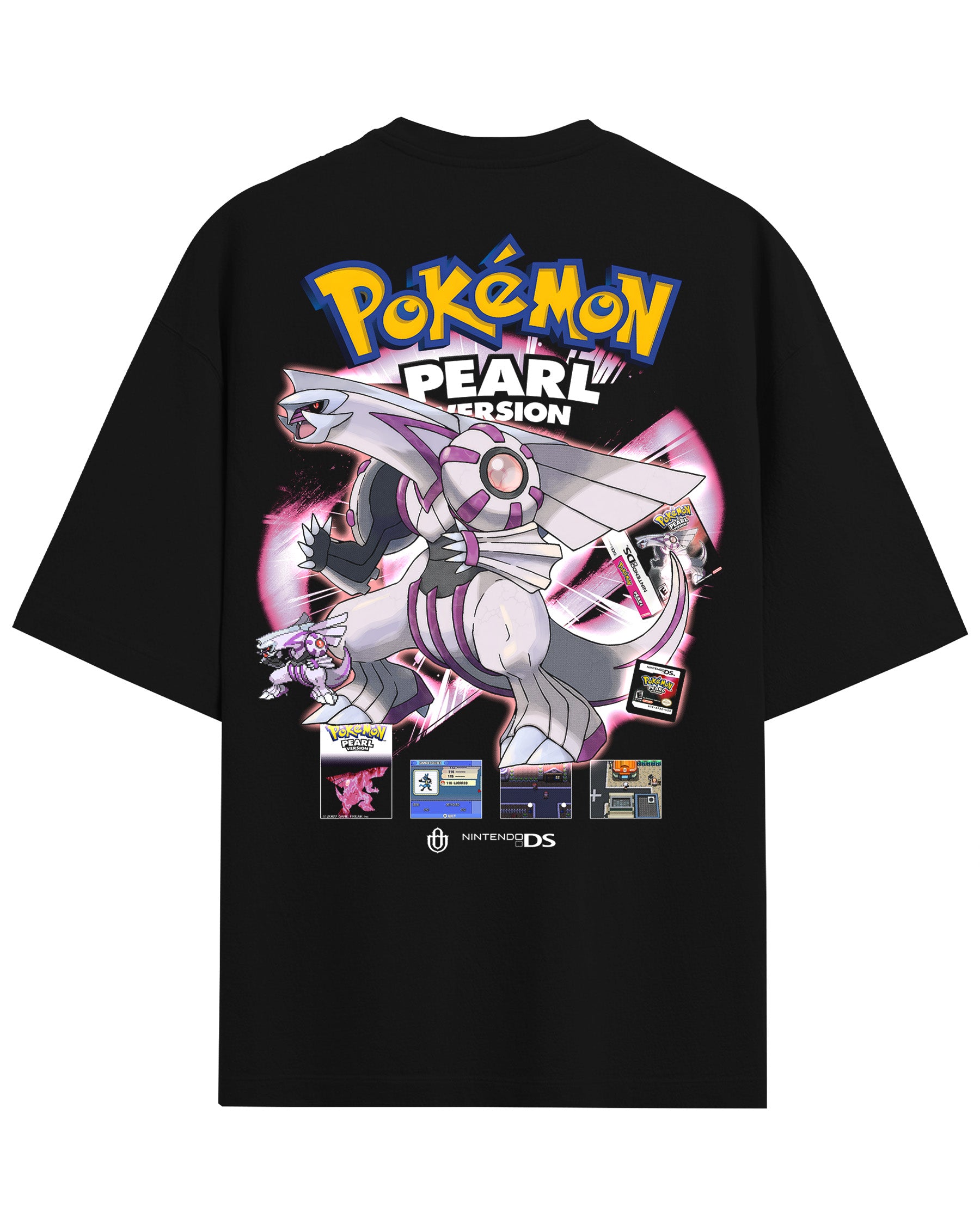 Video Games 'PKMN Pearl Version' Back T-Shirt