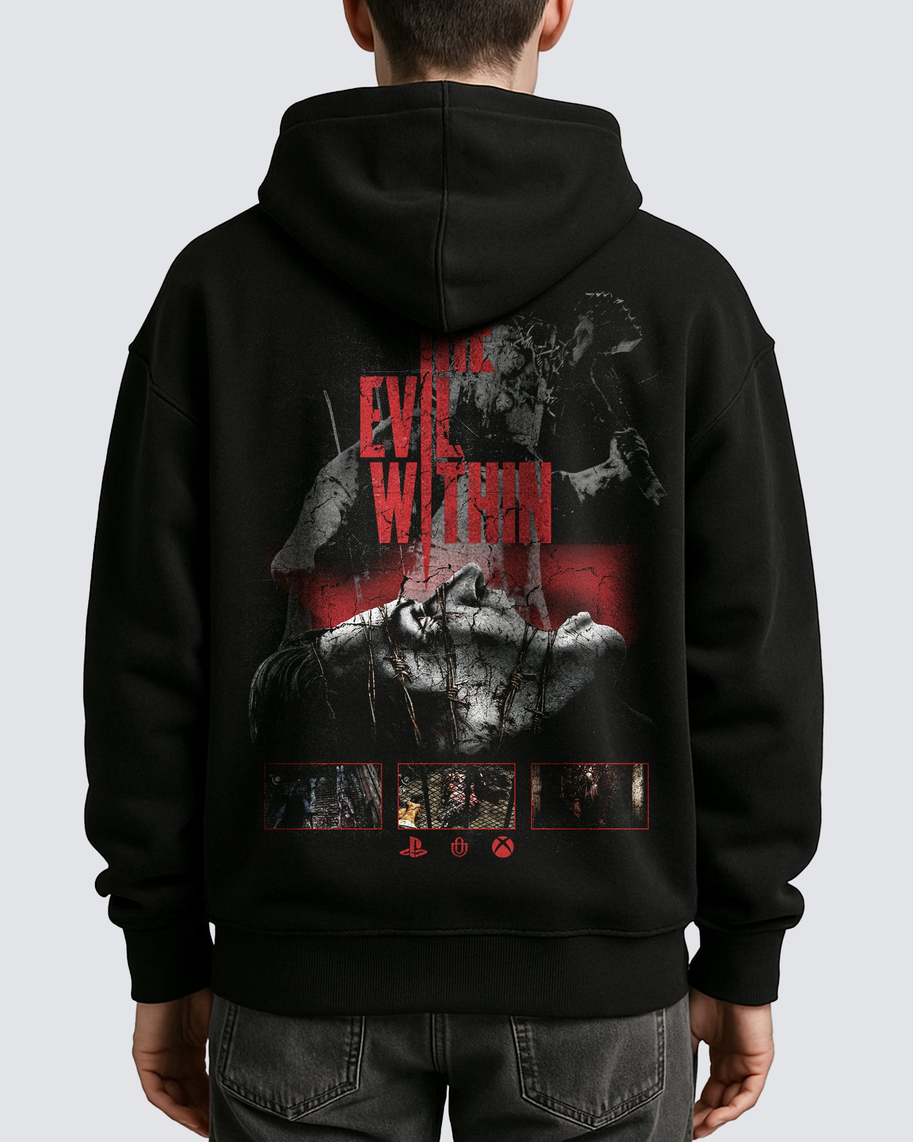 Video Games 'The Evil Within' Oversized Hoodie