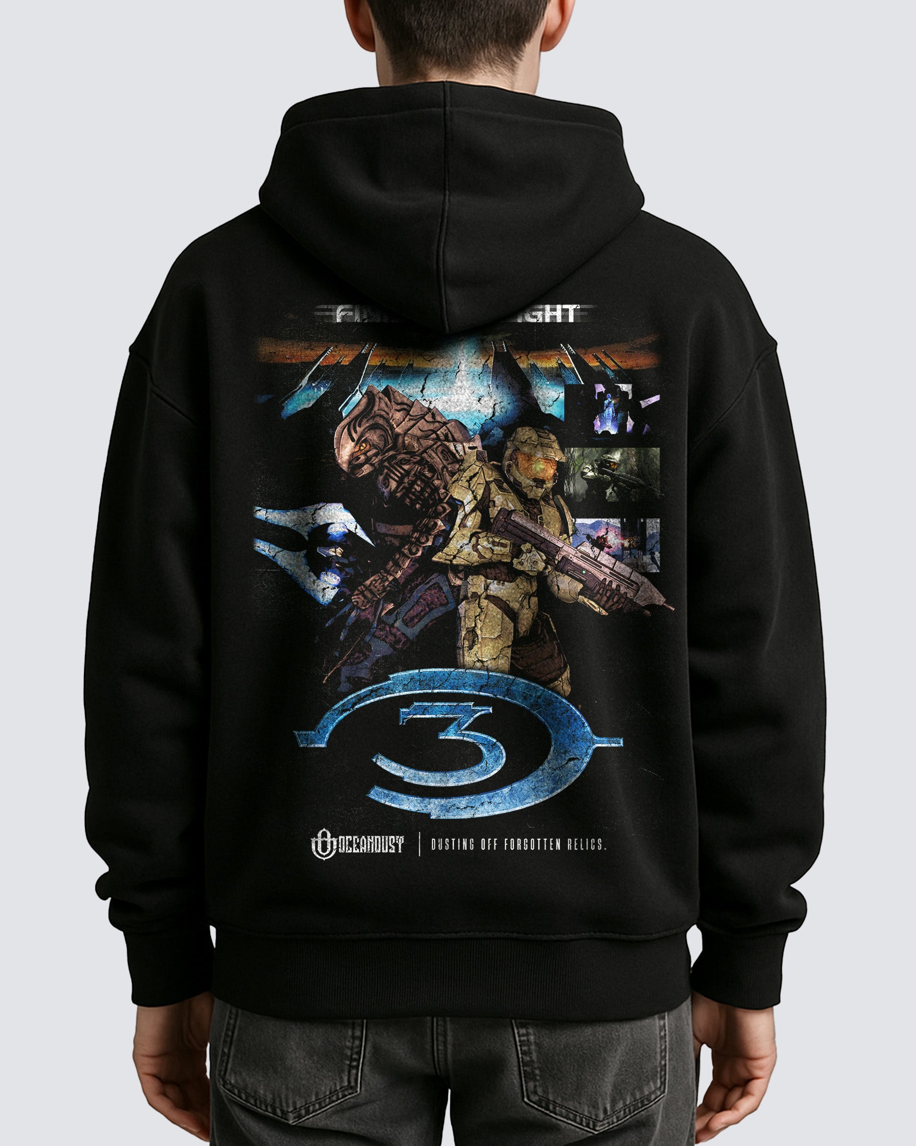 Video Games 'Halo 3' Oversized Hoodie
