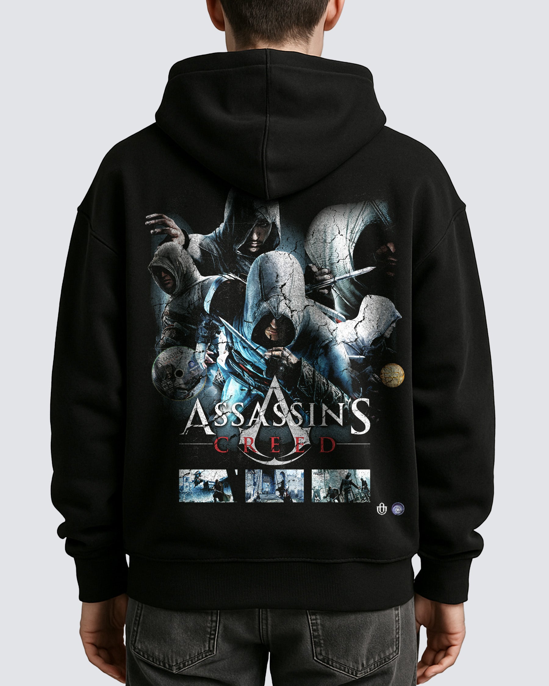 Video Games 'Assassin's Creed' Oversized Hoodie