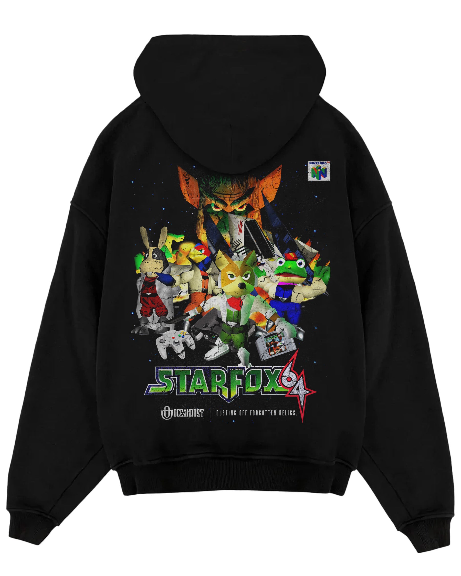 Video Games 'Star Fox 64' Oversized Hoodie