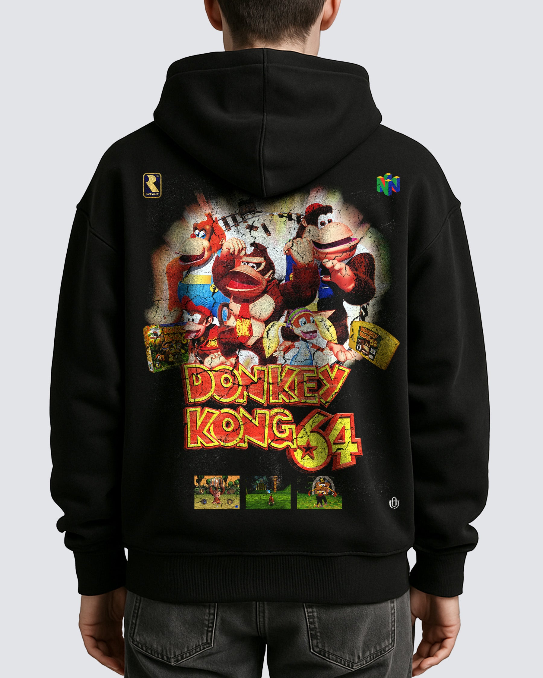 Video Games 'Donkey Kong 64' Oversized Hoodie