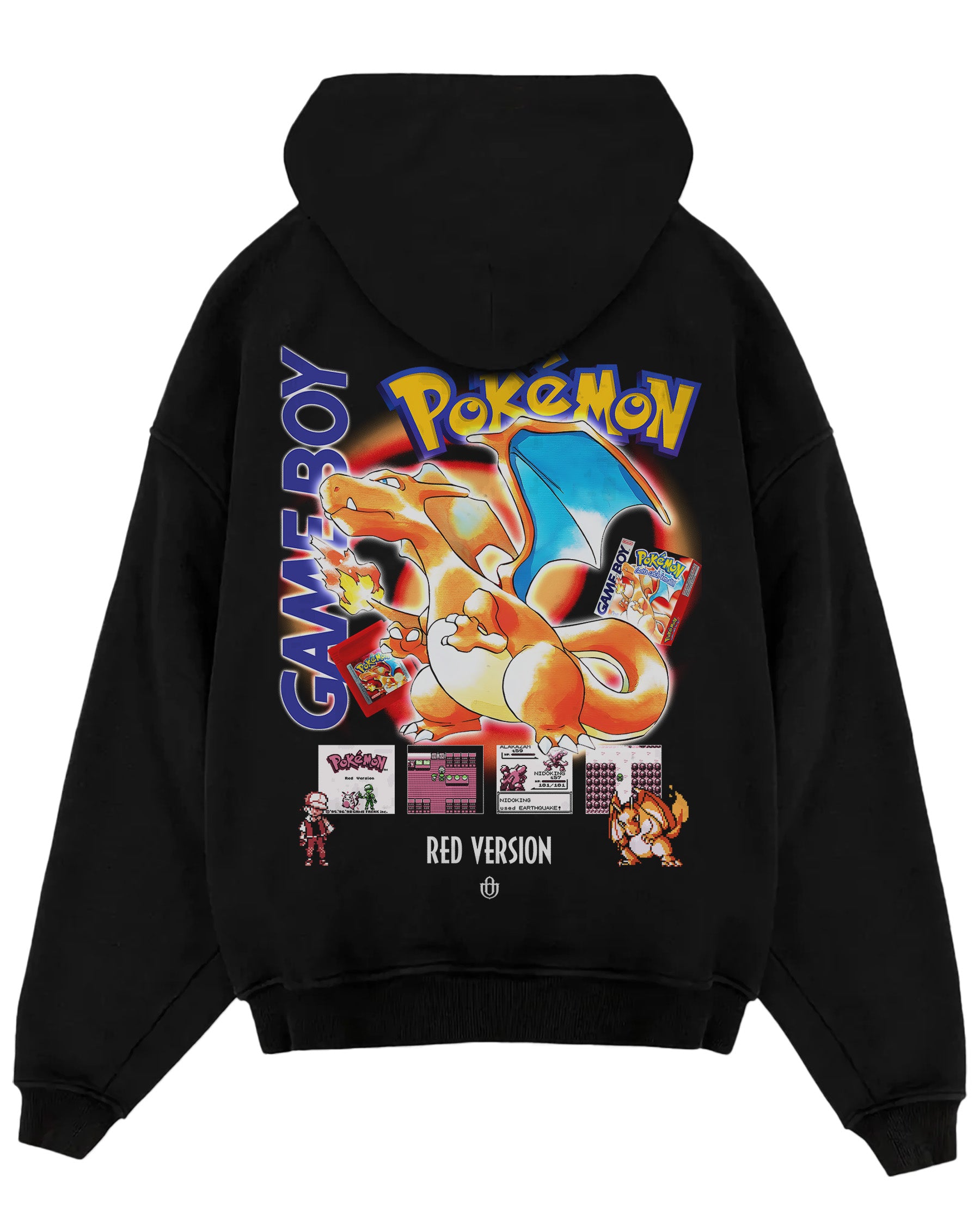 Video Games 'Pokemon Red Version' Oversized Hoodie