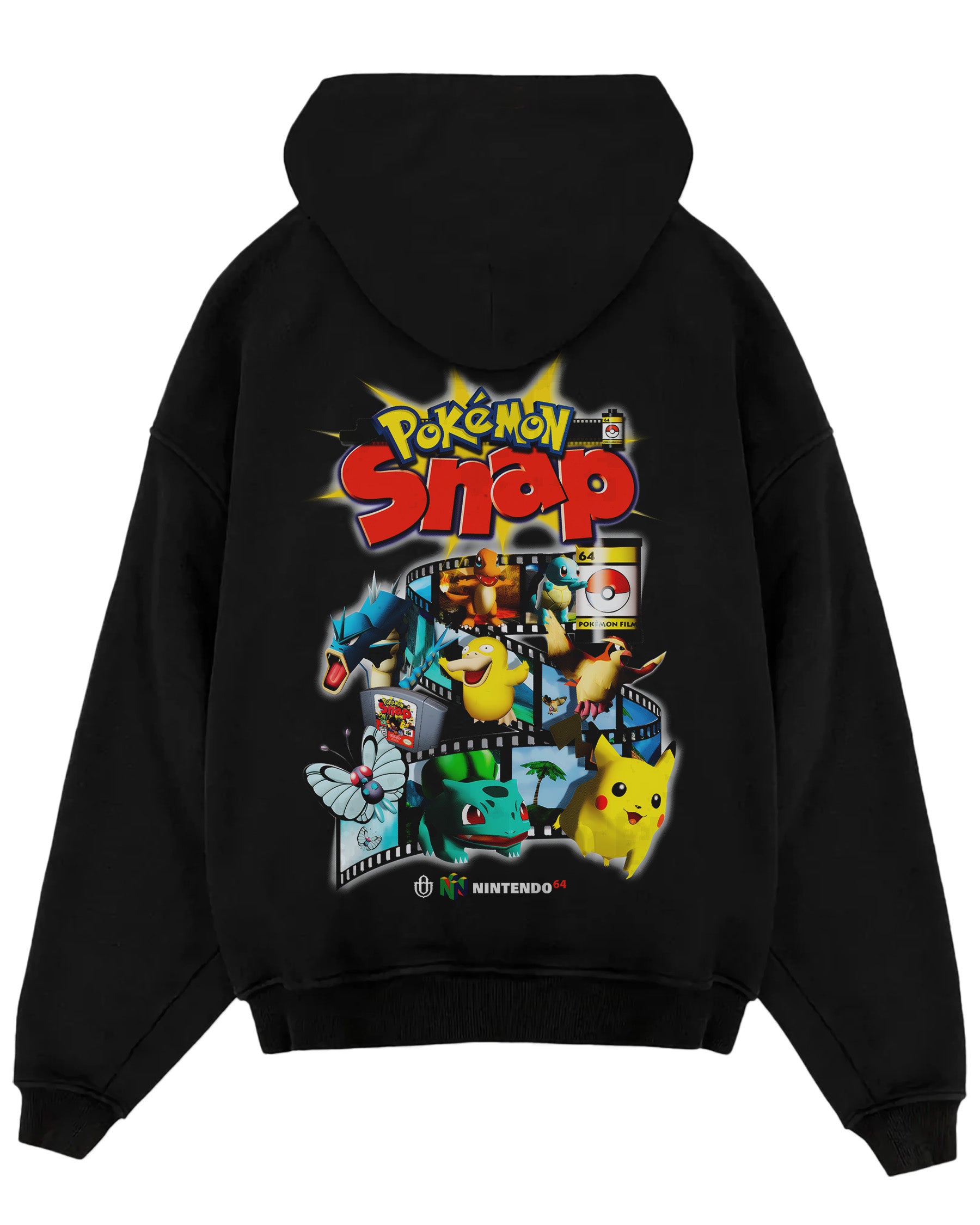 Video Games 'Pokemon Snap' Oversized Hoodie