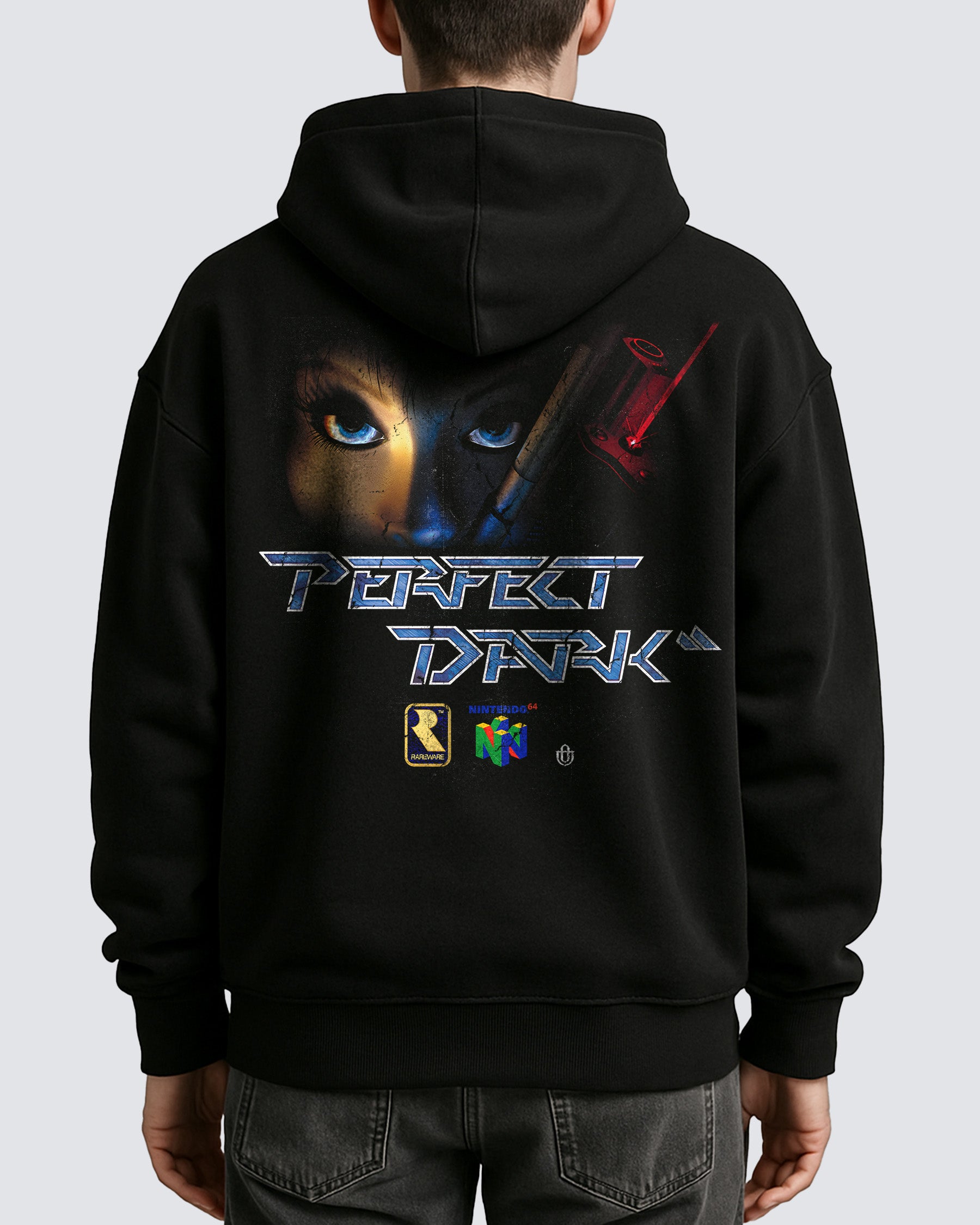 Video Games 'Perfect Dark' Oversized Hoodie