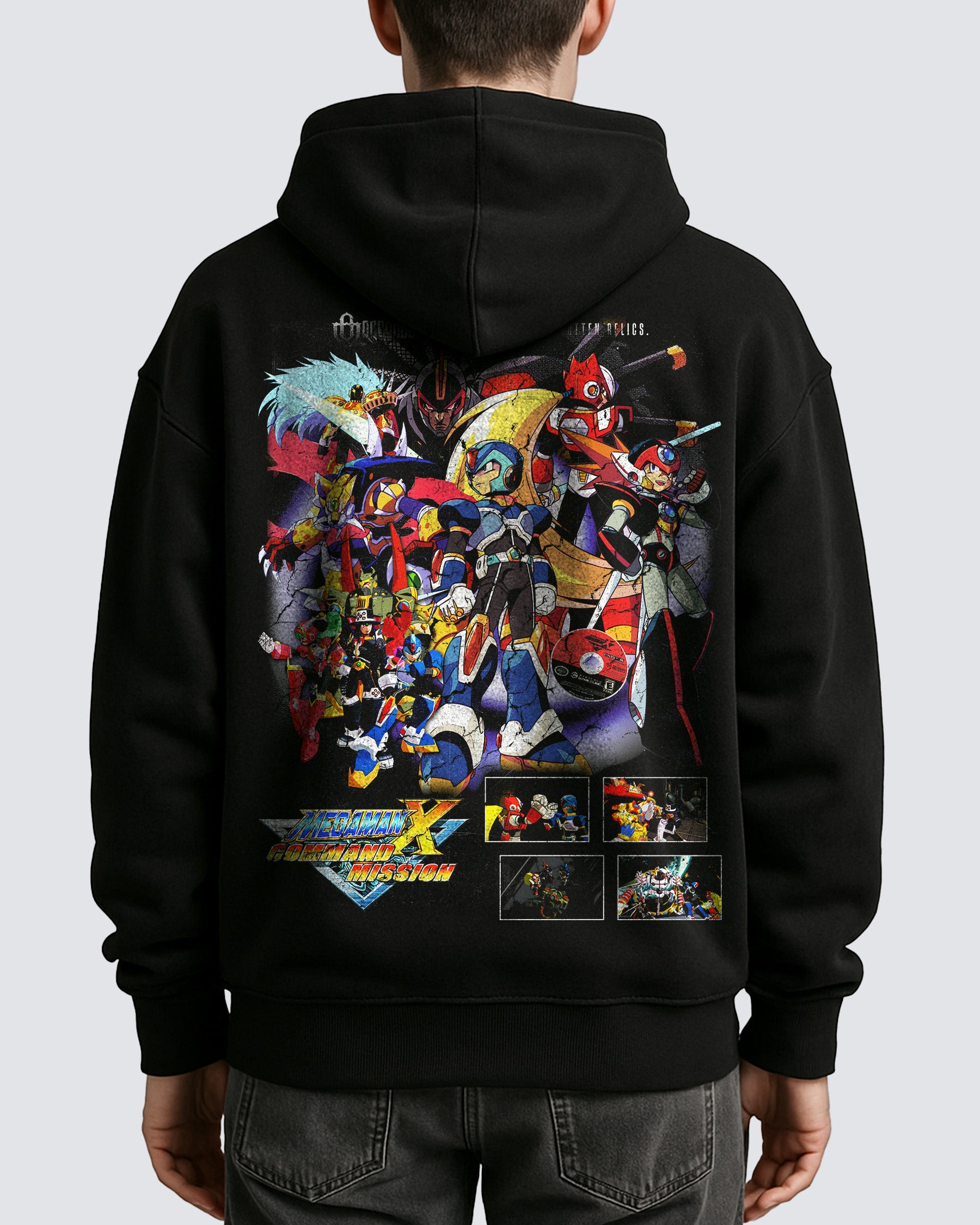 Video Games 'Mega Man X: Command Mission' Oversized Hoodie