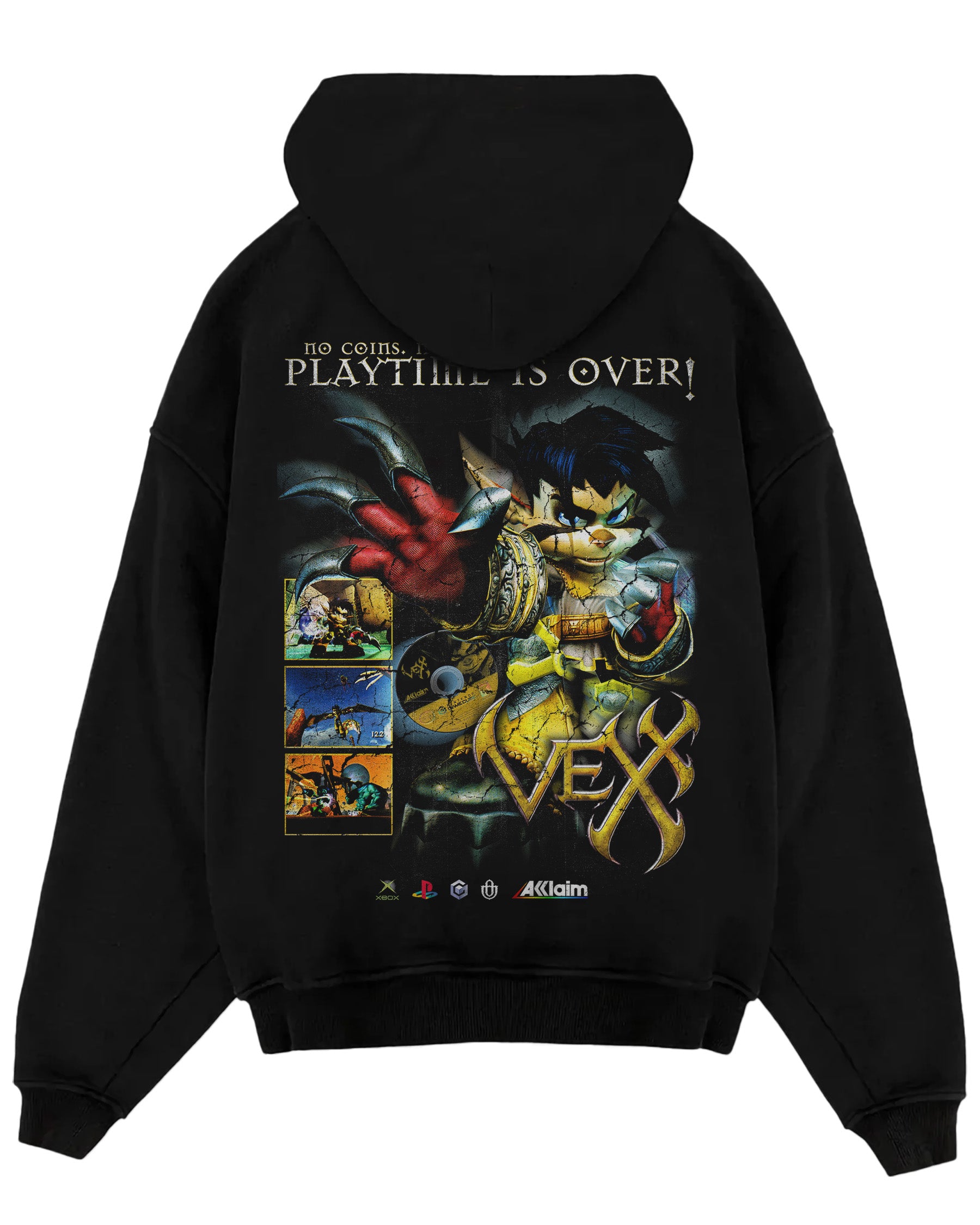 Video Games 'Vexx' Oversized Hoodie
