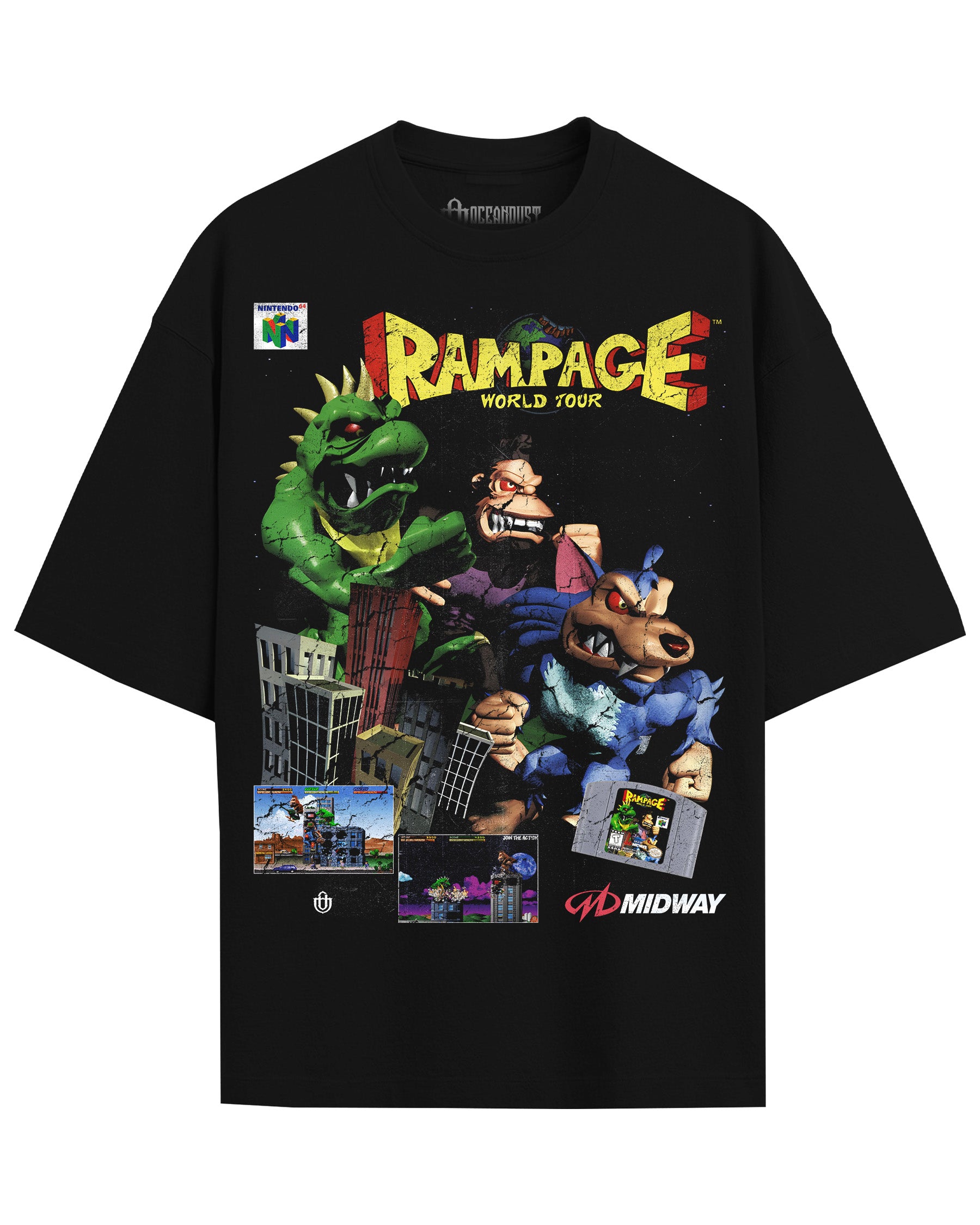 Video Games 'Rampage World Tour' T-Shirt