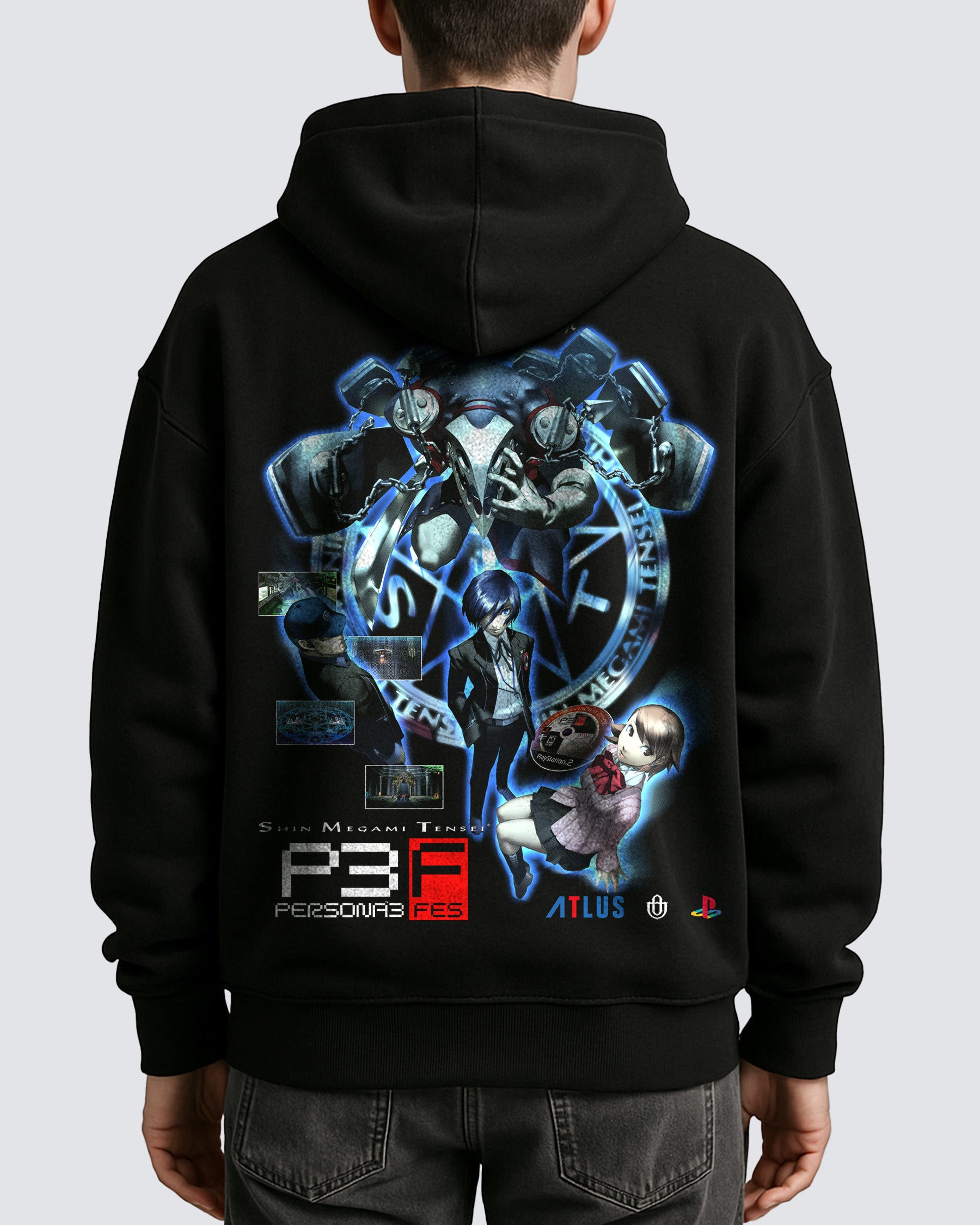 Video Games 'Shin Megami Tensei: Persona 3 FES' Oversized Hoodie