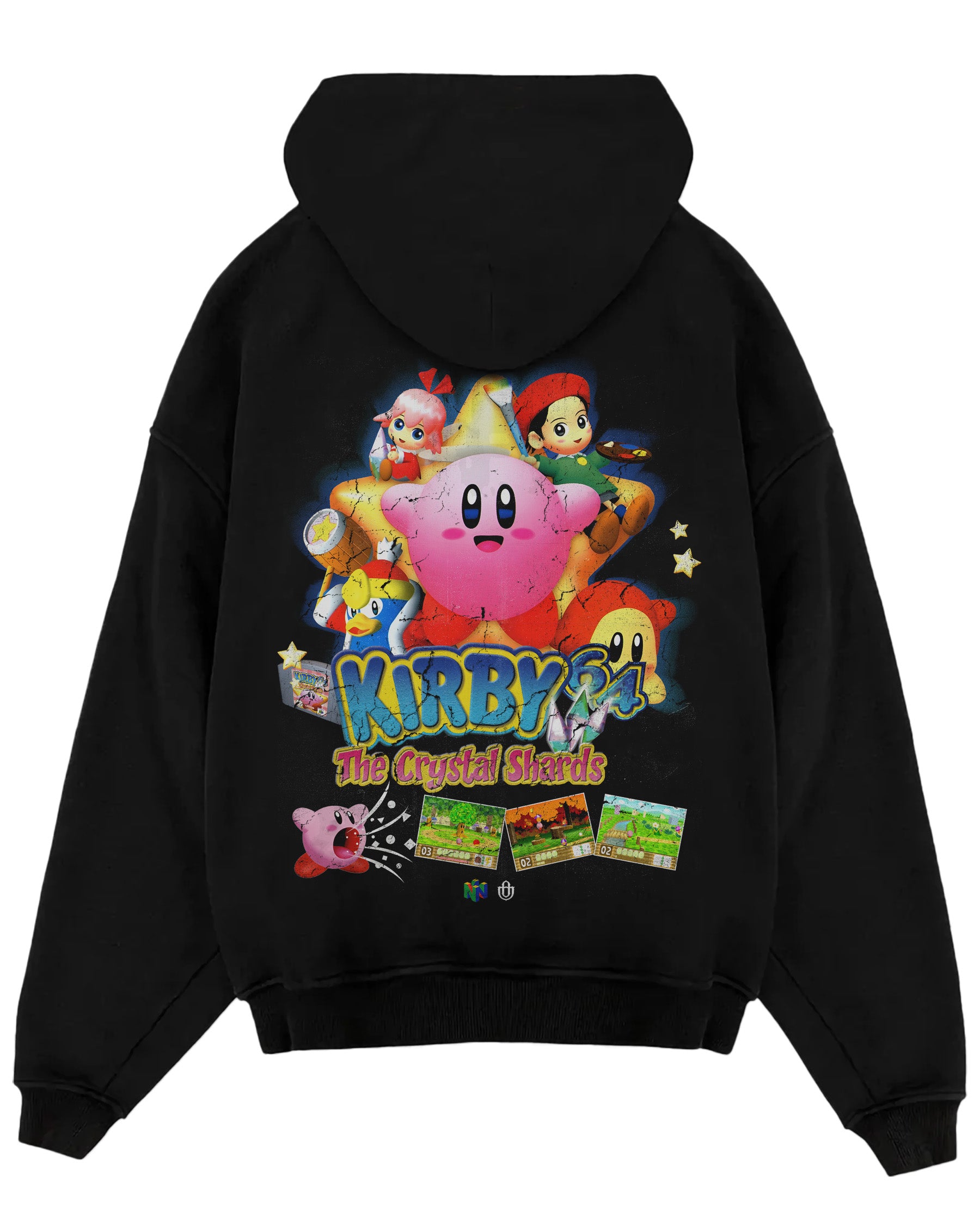 Video Games 'Kirby 64: The Crystal Shards' Oversized Hoodie