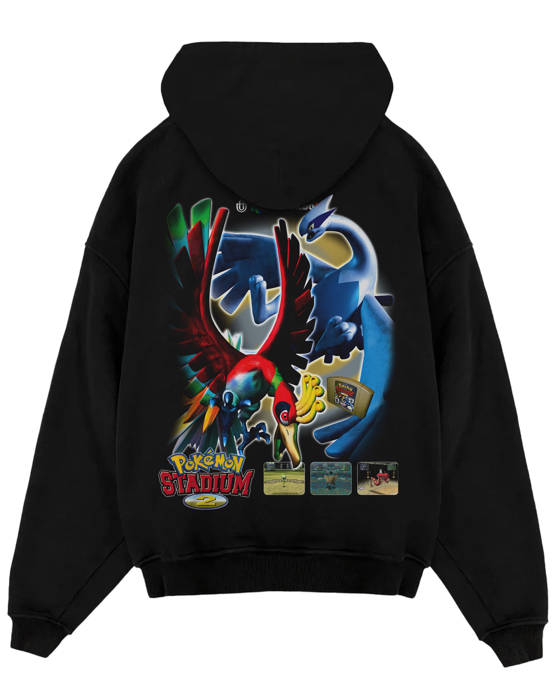 Video Games 'Pokemon Stadium 2' Oversized Hoodie