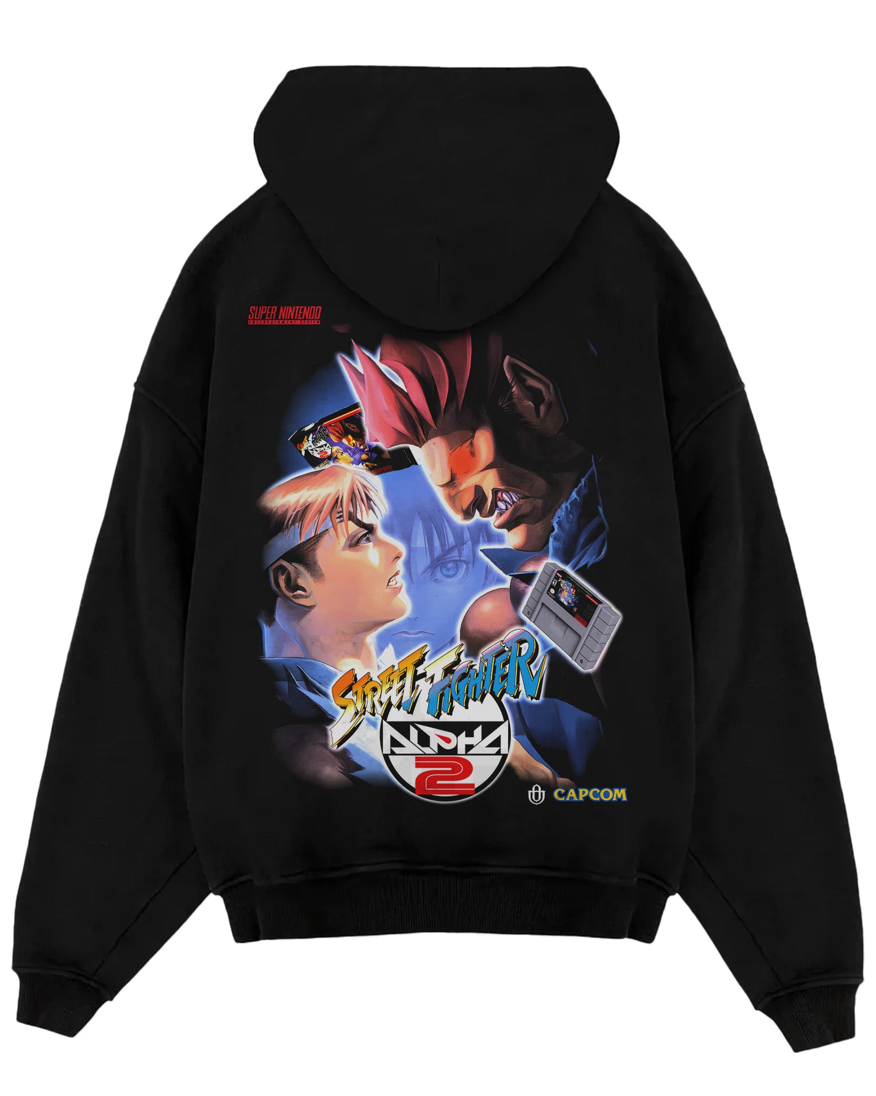 Video Games 'Street Fighter Alpha 2' Oversized Hoodie