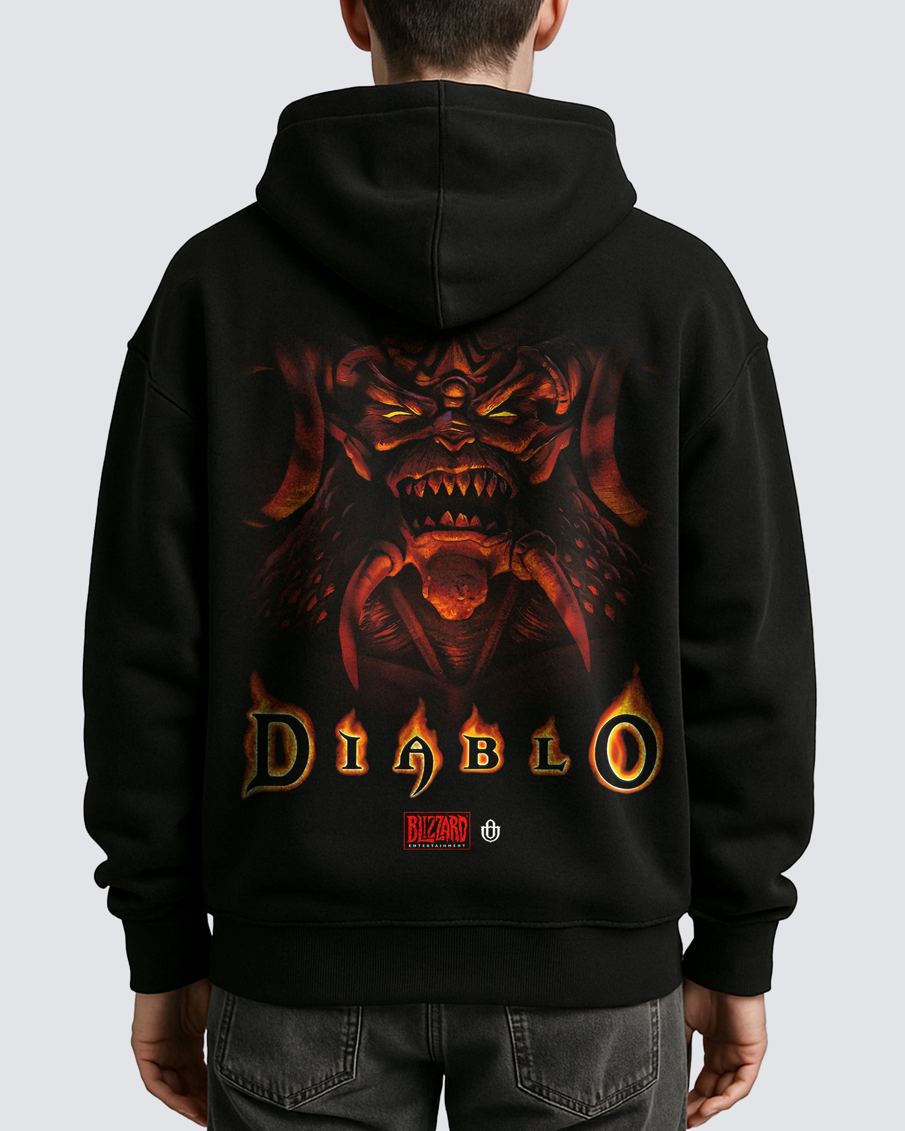 Video Games 'Diablo' Oversized Hoodie