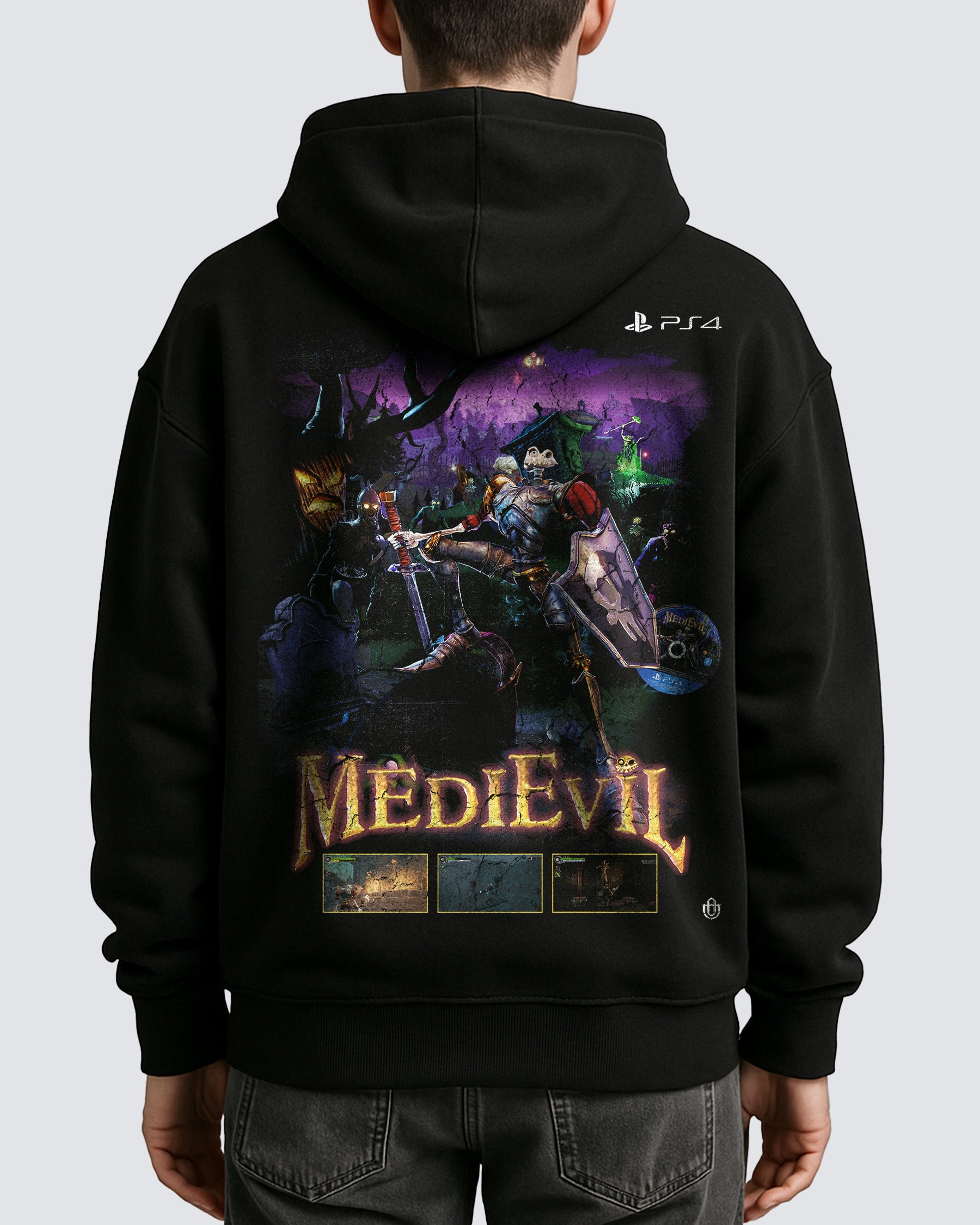Video Games 'Medievil' Oversized Hoodie