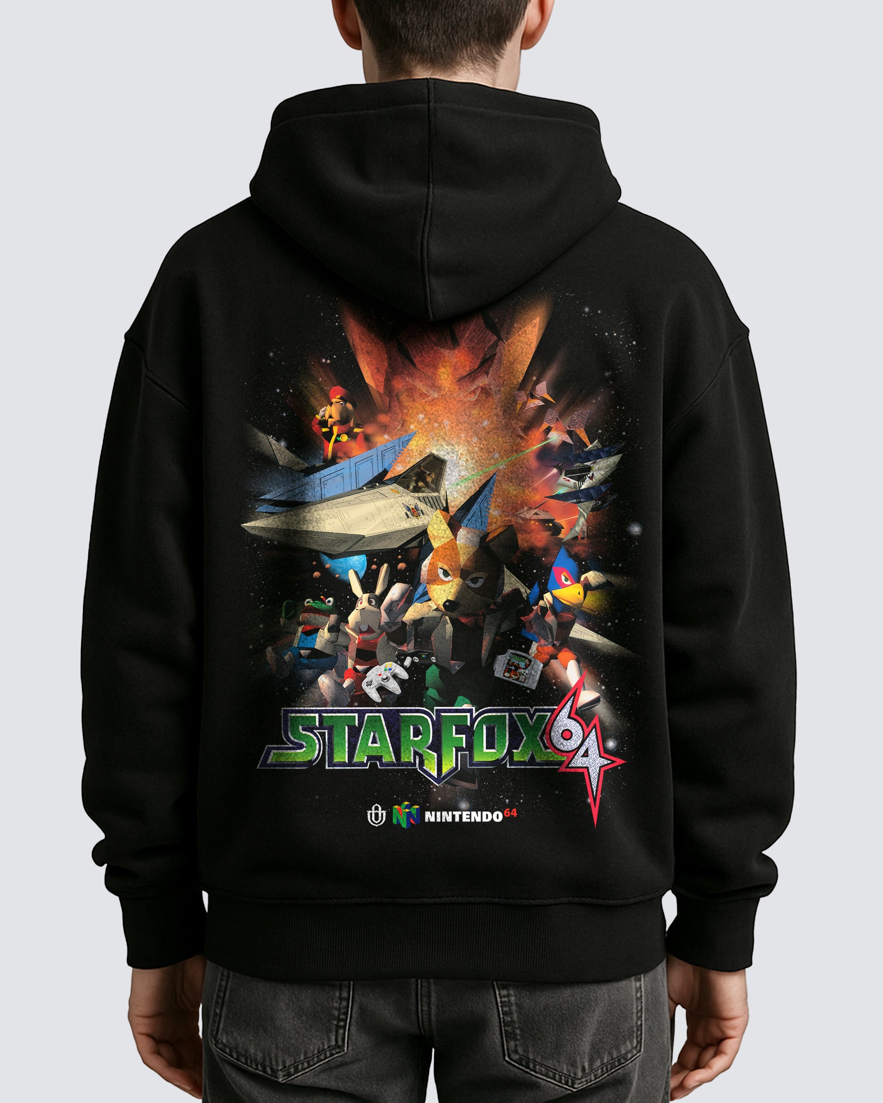 Video Games 'Star Fox 64' Oversized Hoodie