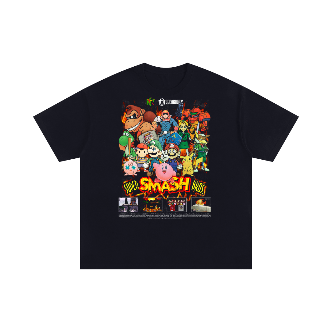 Video Games 'Super Smash Bros 64 v1' T-shirt