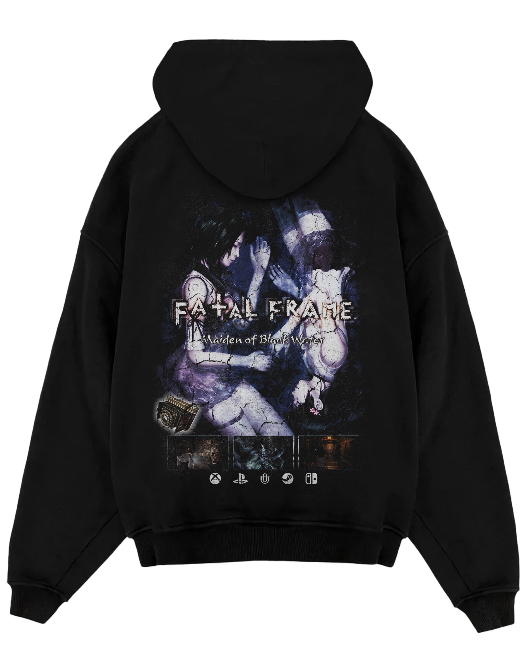 Video Games 'Fatal Frame: Maiden of Black Water' Oversized Hoodie